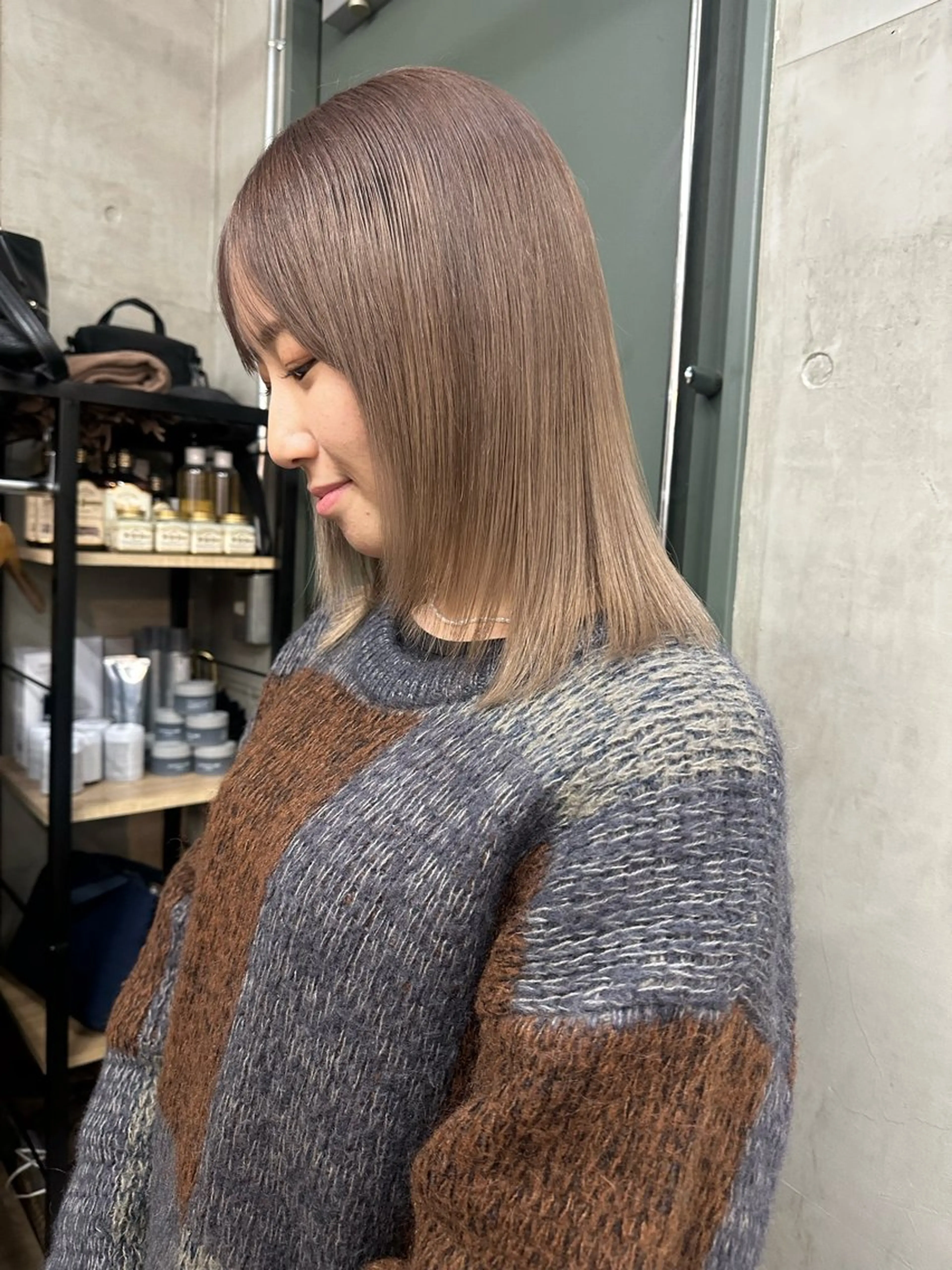 カラー SALTWATER AYARIのヘアスタイル