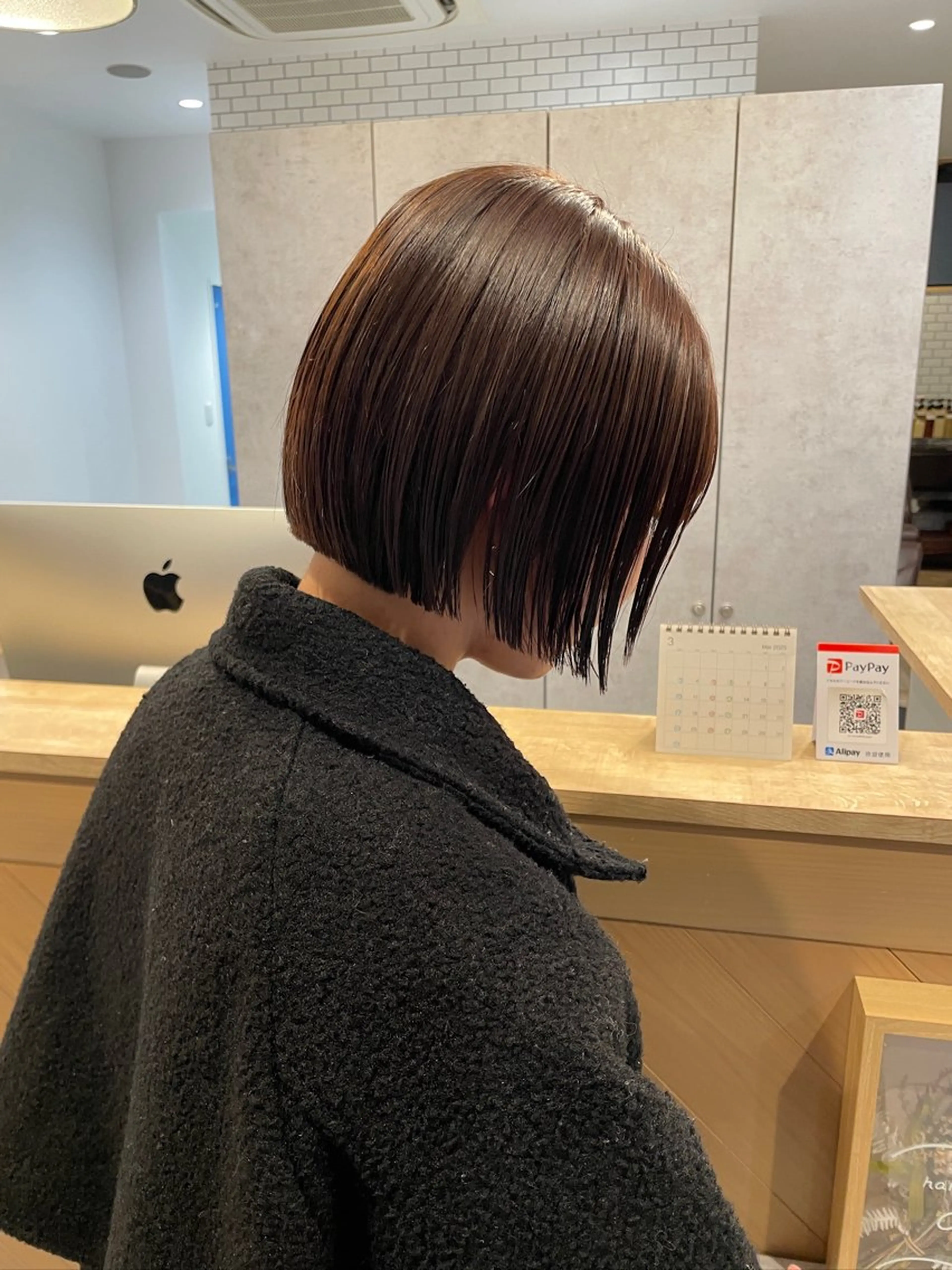 ショート 🌵ボブ/切りっぱな し/ショート藤長芽生のヘアスタイル