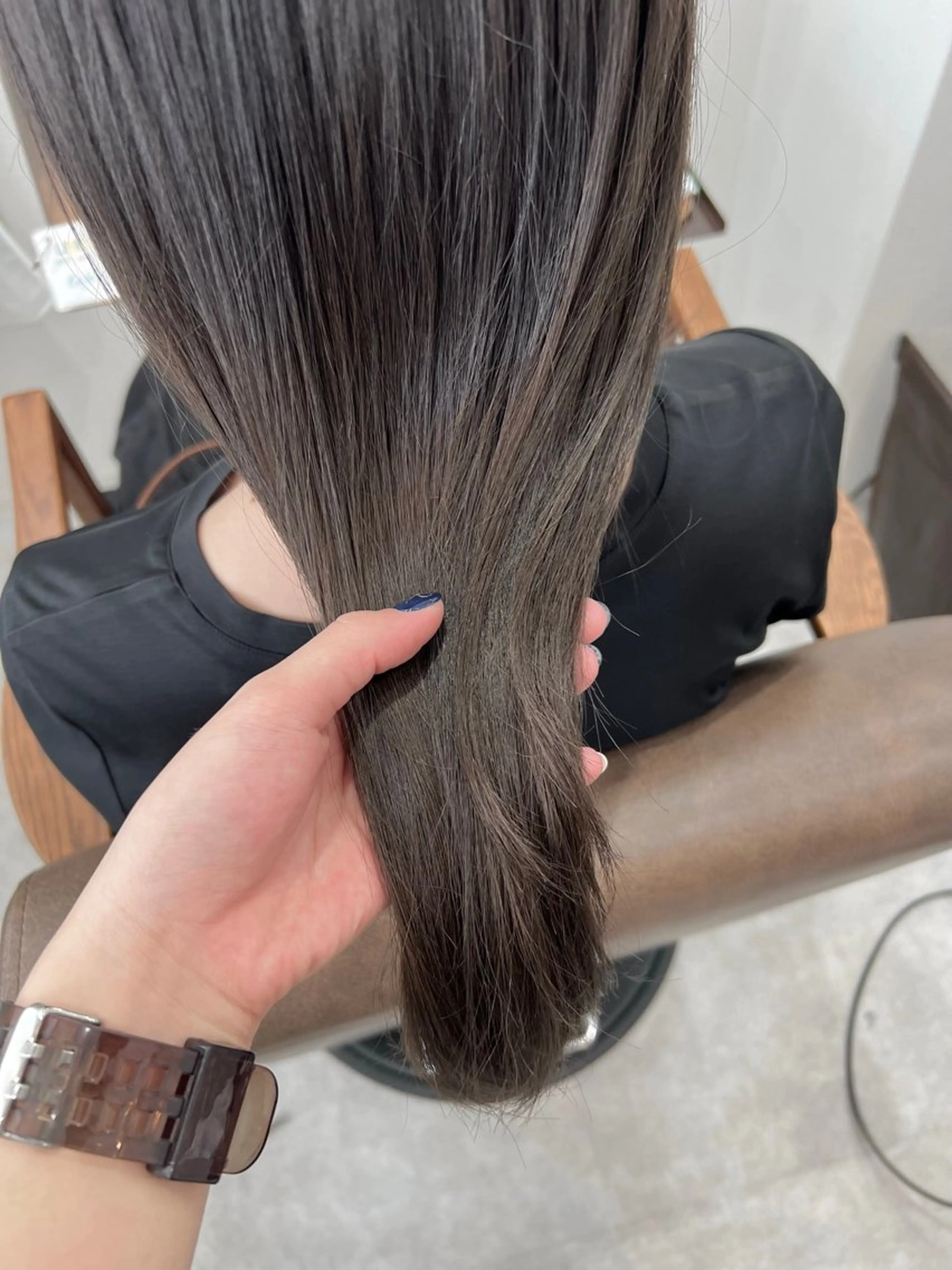 カラー グレージュ 美髪矯正/髪質改善 🌼 原田 愛弓のヘアスタイル