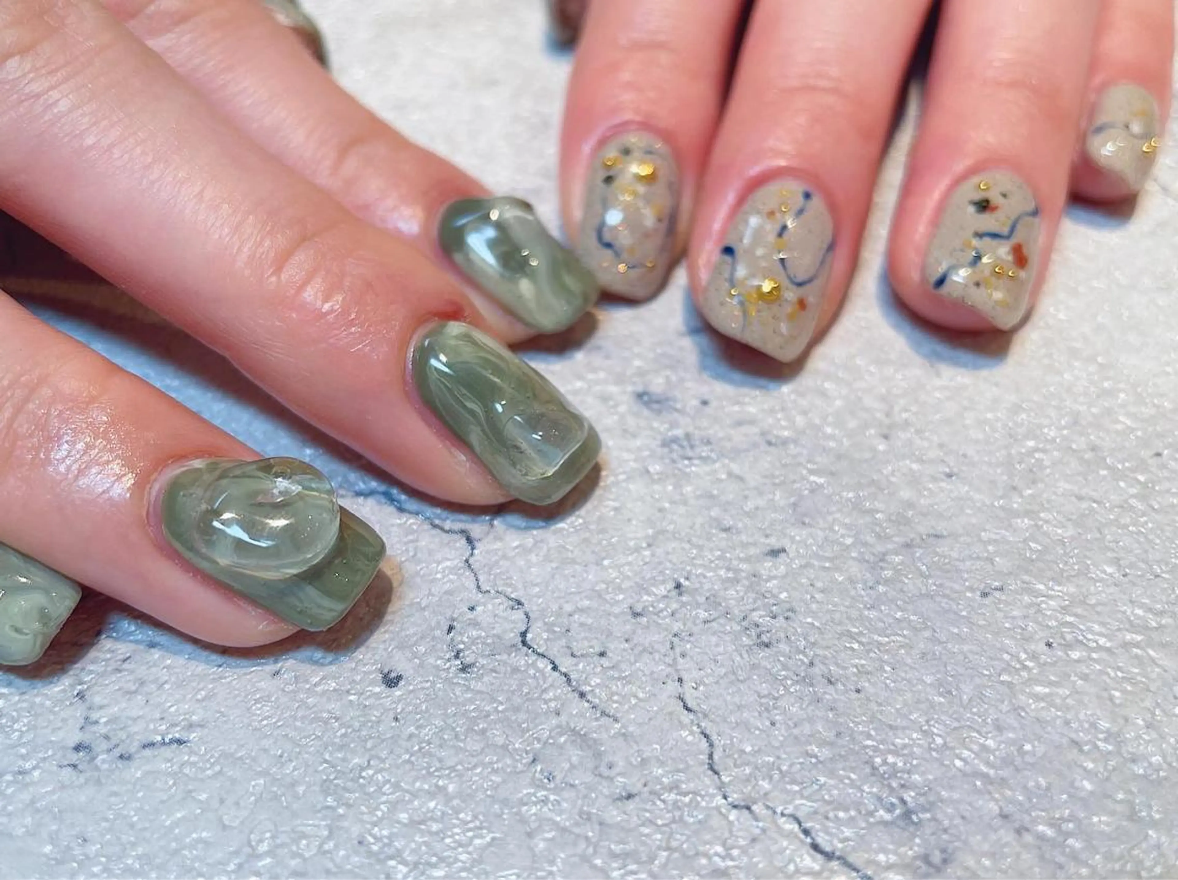 ネイル ハンドネイル LUKE所属・もとまつ さちこのネイルデザイン