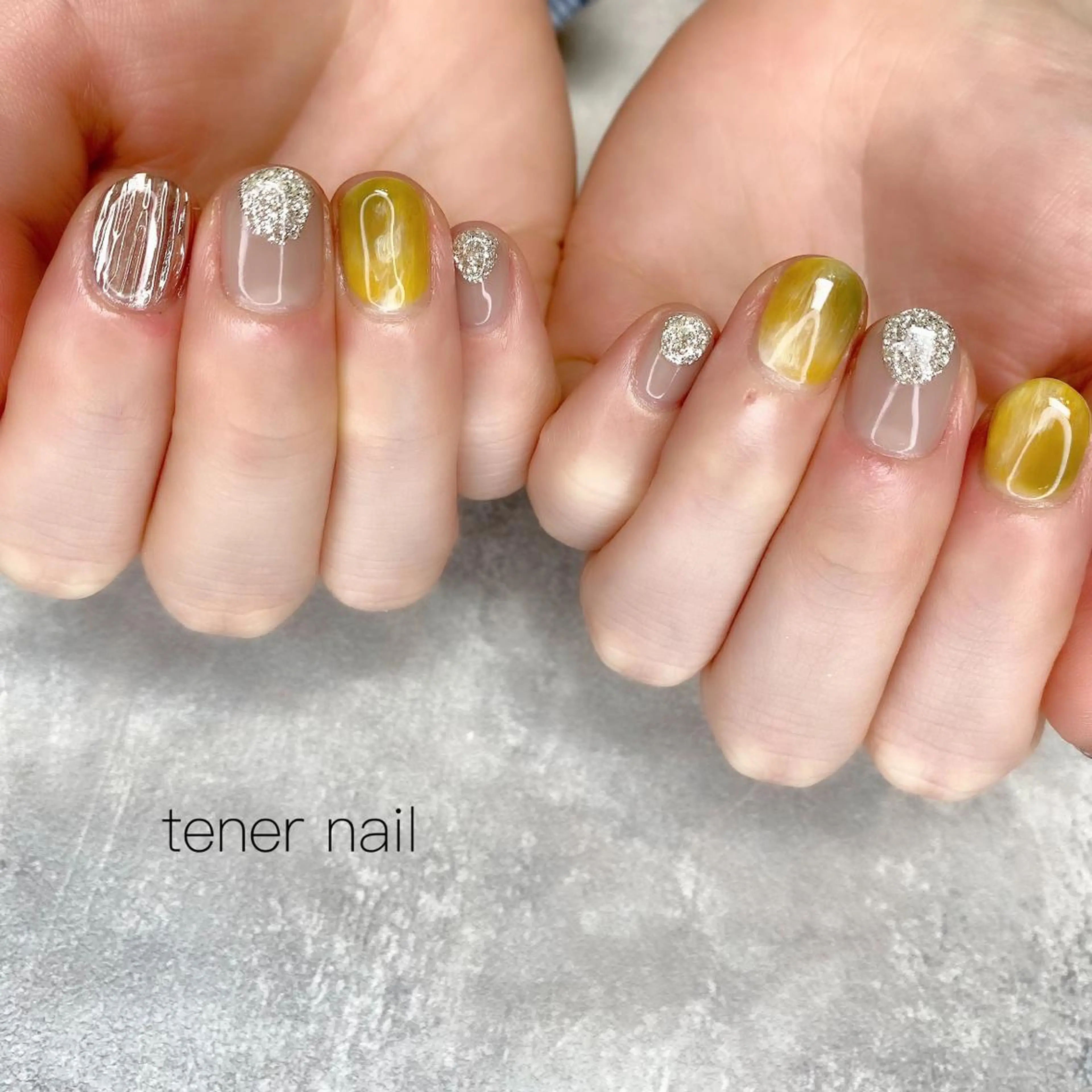 ネイル ニュアンスネイル テネルネイル tener nailのネイルデザイン