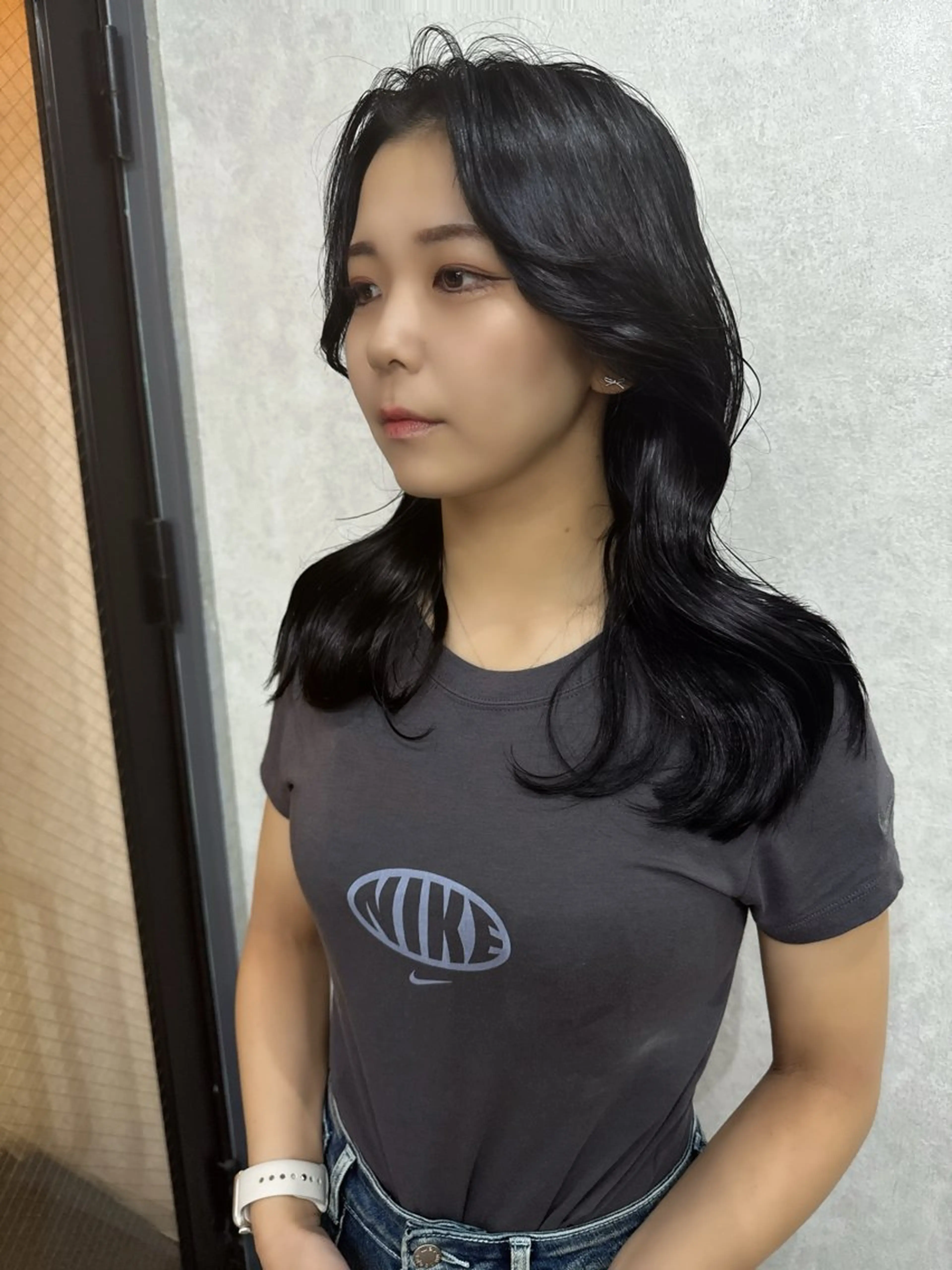 ロング カラー レイヤーカット AIRI layer cut hairのヘアスタイル