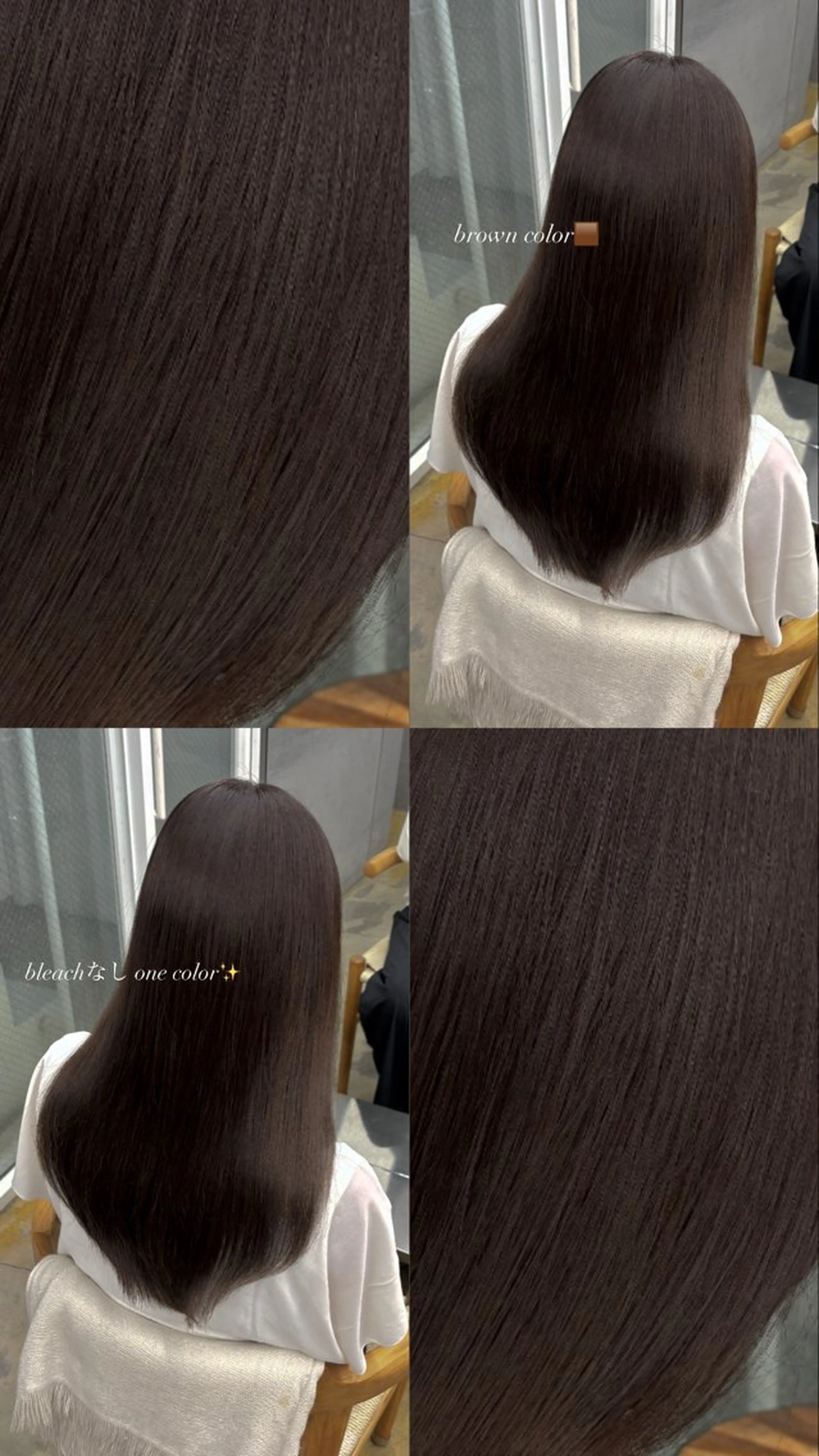 ロング カラー nude所属・𝐀𝐦𝐞𝐫𝐢 /透明感カラーのヘアスタイル