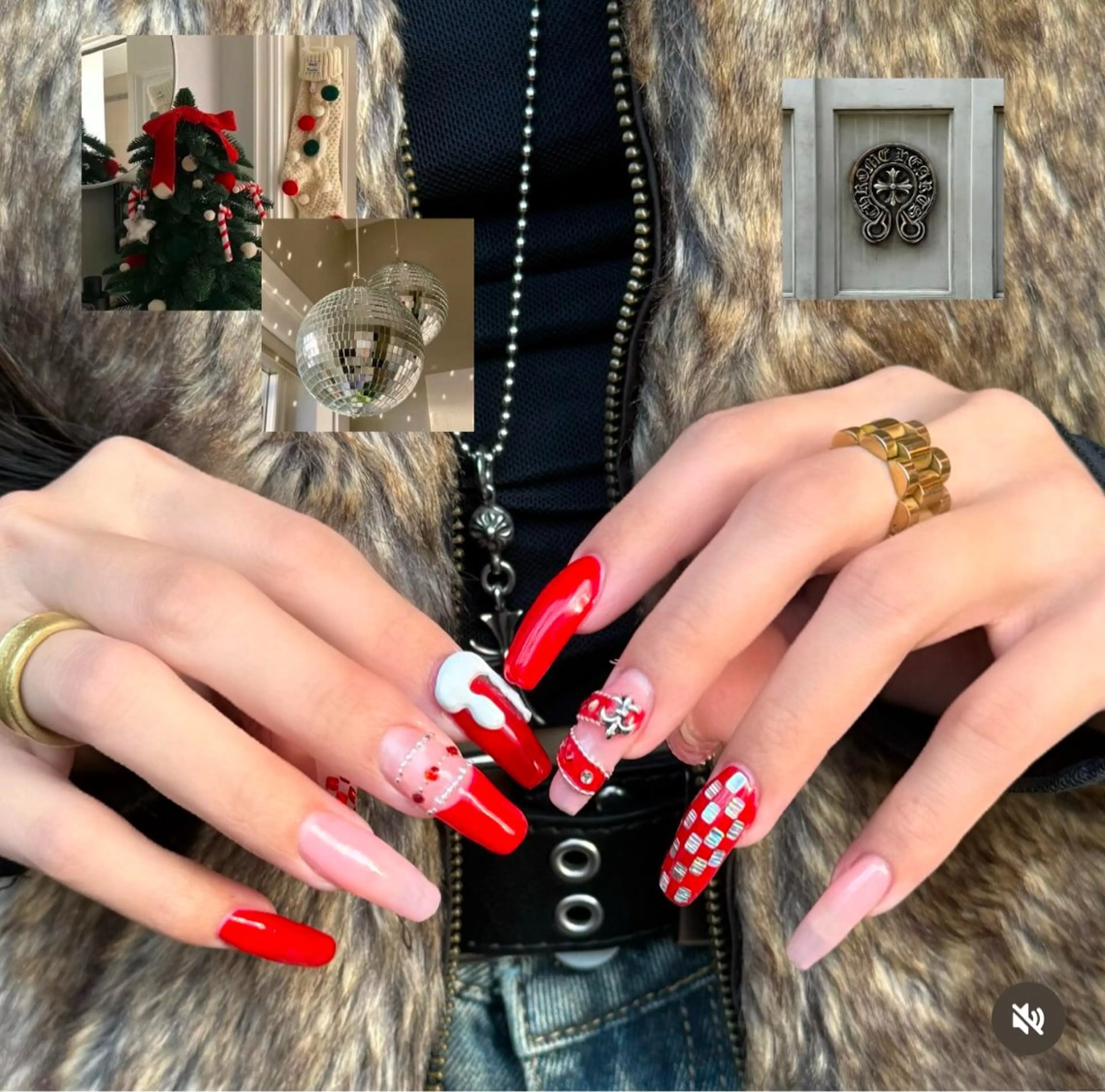 ネイル 渋谷ネイル🎀 y2k/海外ネイルのネイルデザイン