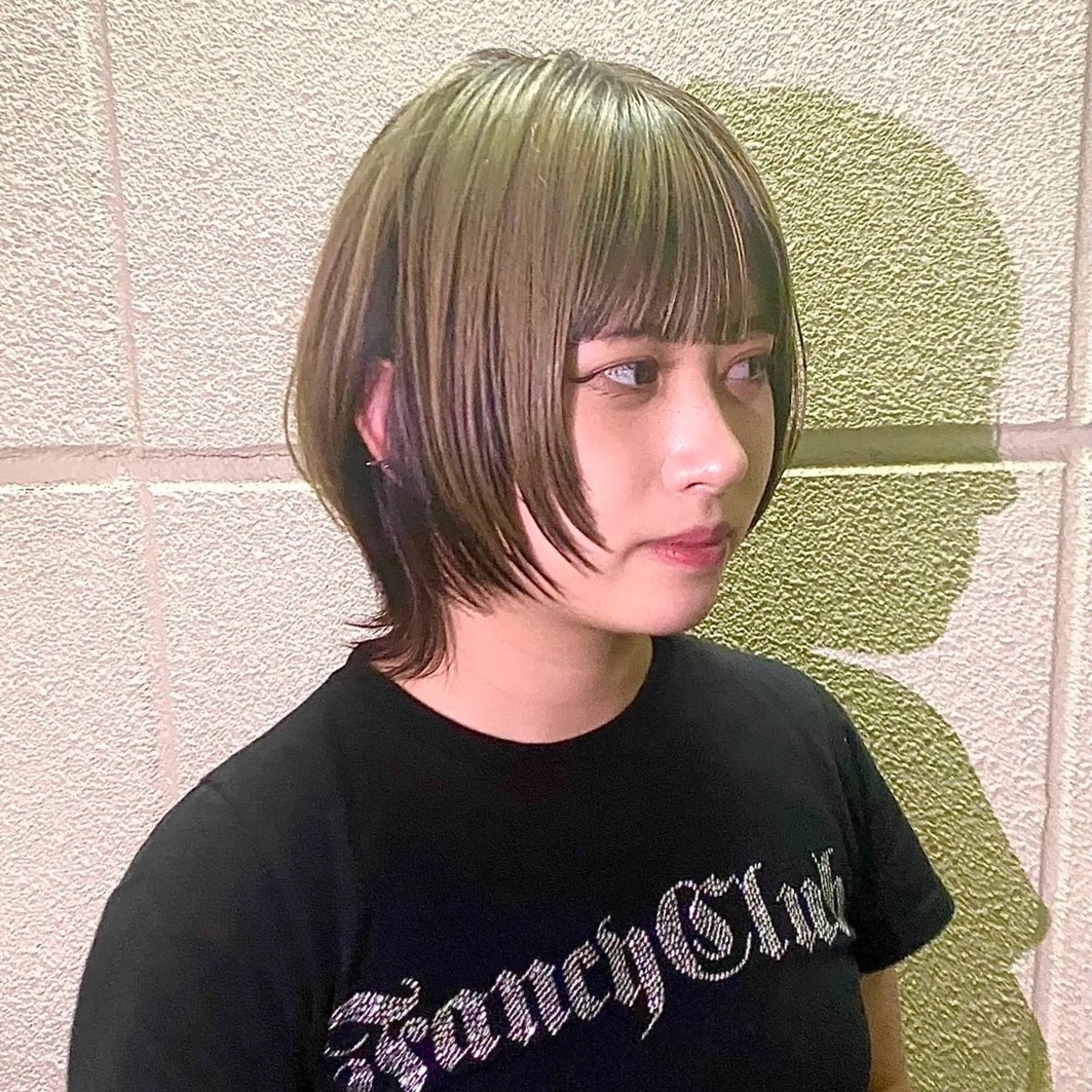 ショート カラー ウルフカット カット 🎀ゆな🎀ブリーチ /ショートウルフのヘアスタイル