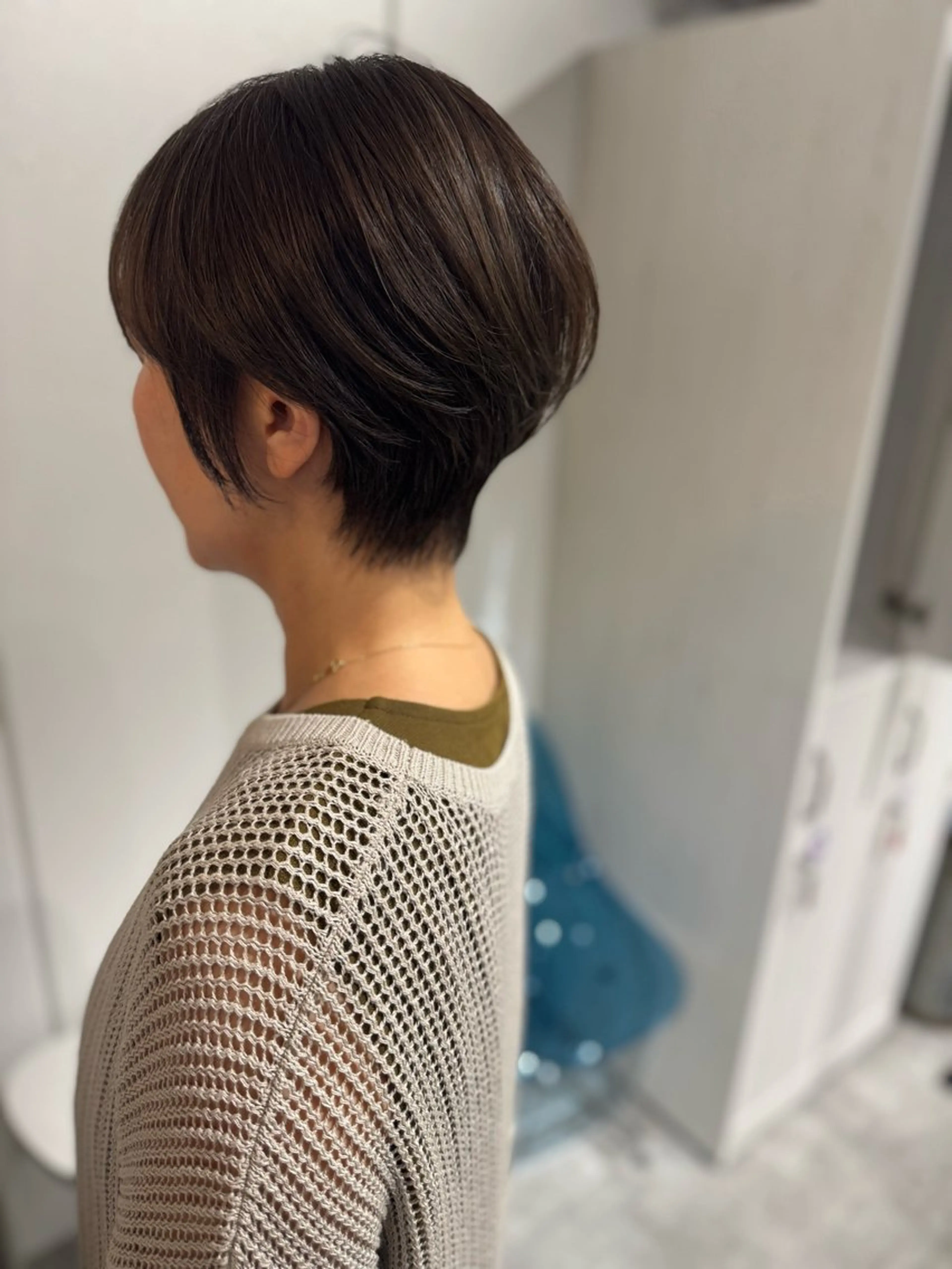 ショート カラー ハイライトカラー ハイライト 夜23時まで予約🉑 reverieあきらのヘアスタイル