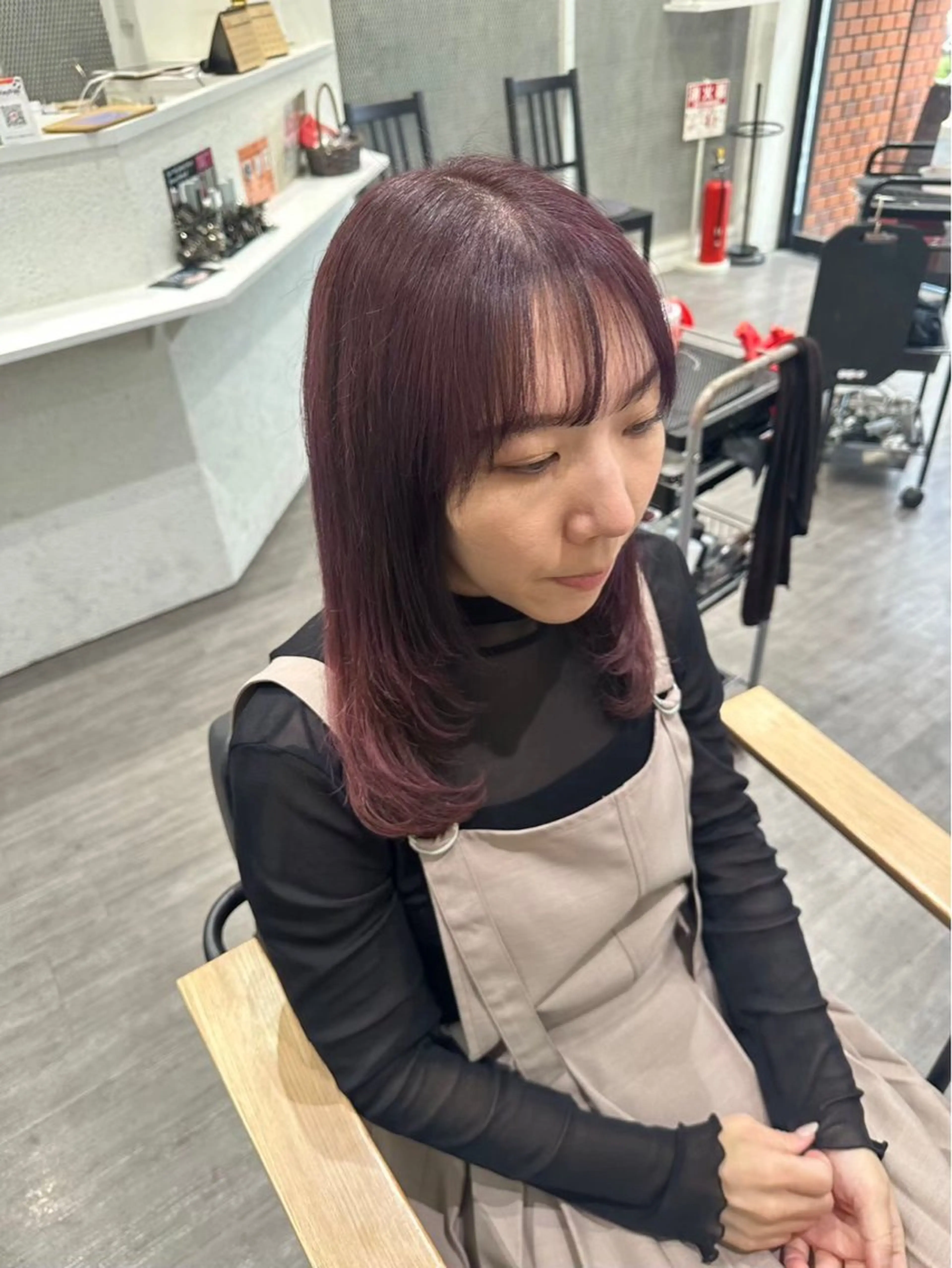 ミディアム cocotte🦋 miyuのヘアスタイル