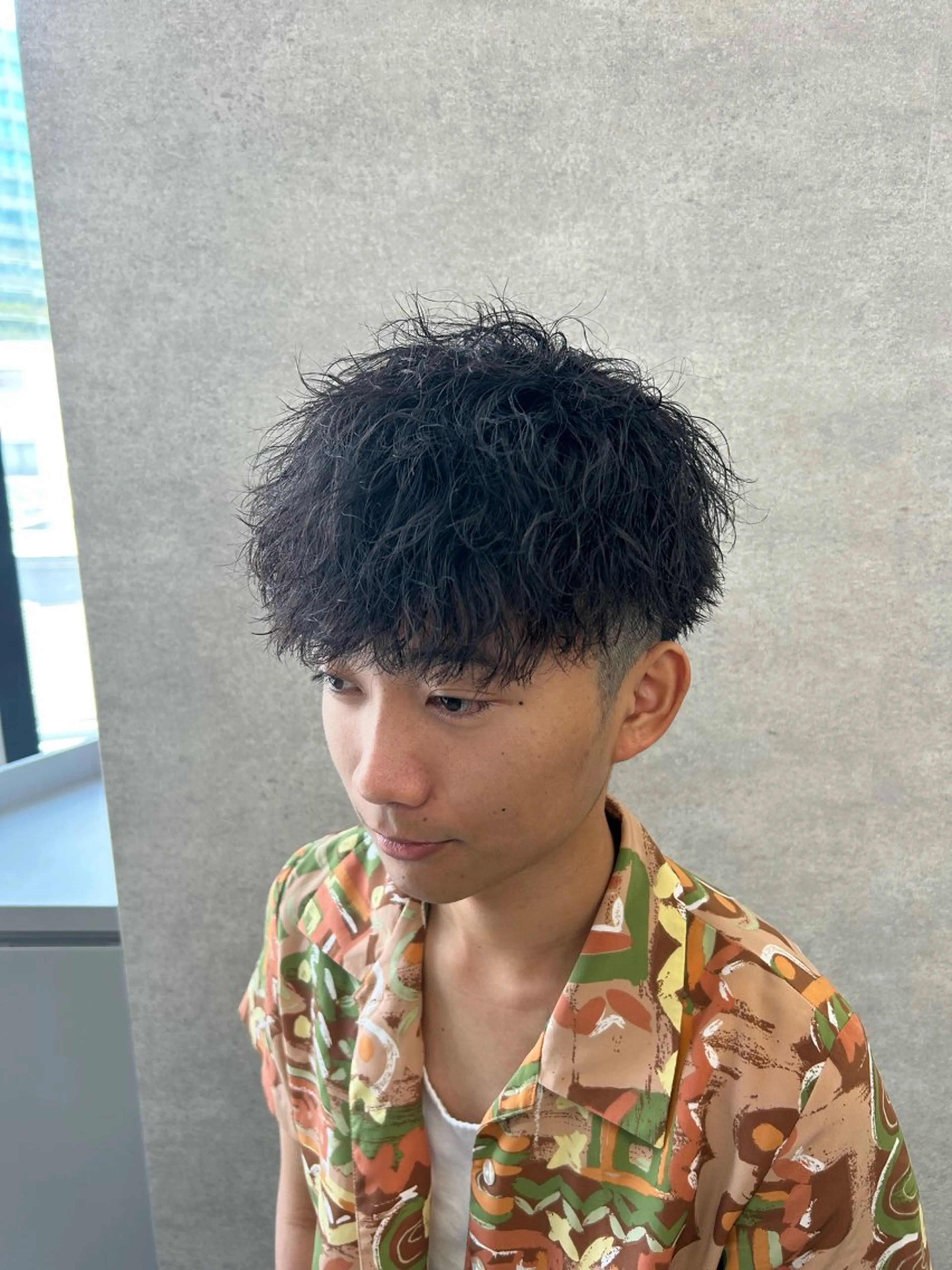 パーマ メンズ イケメン製造機 🔥上原沙羅🔥のヘアスタイル