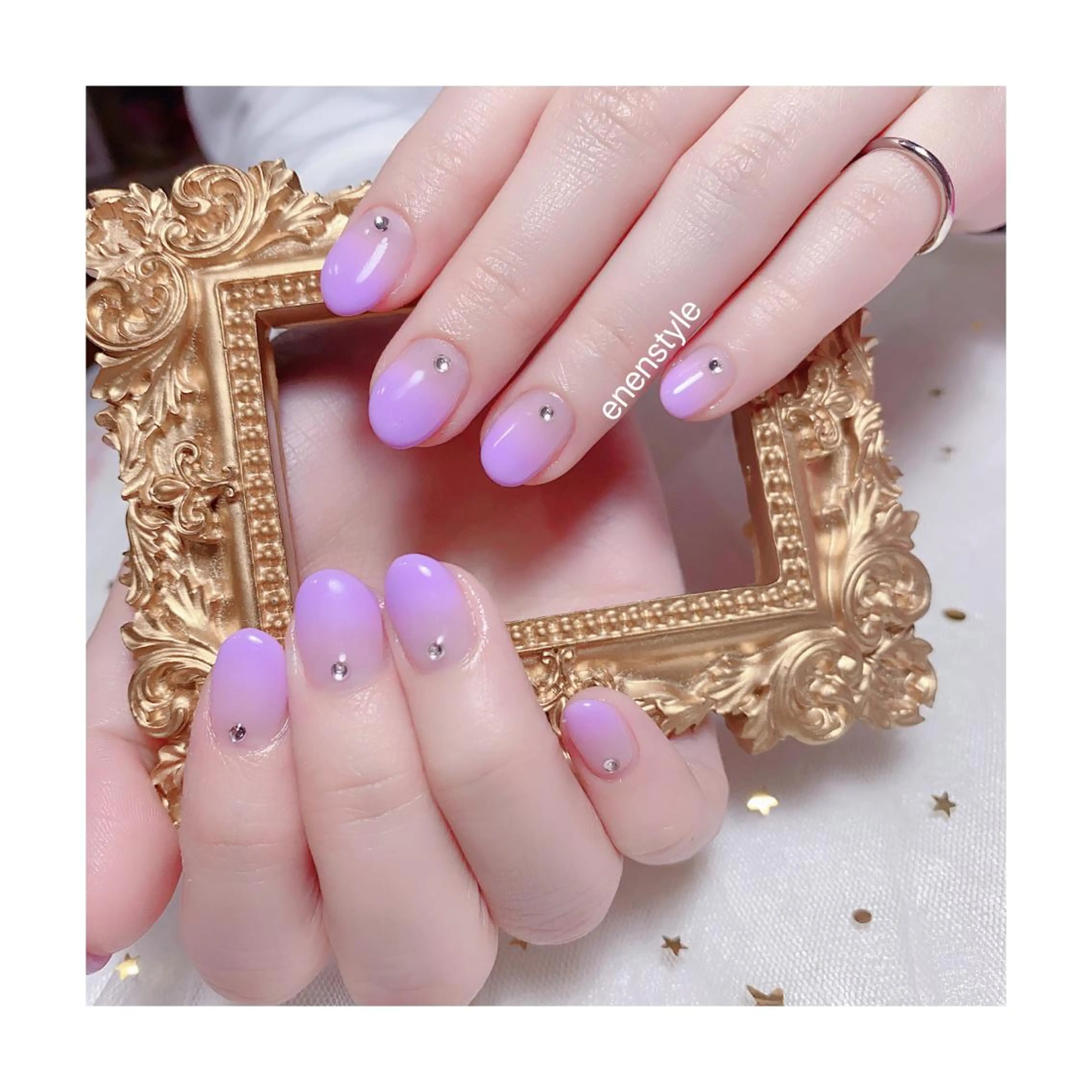 ショート ネイル ジェルネイル ニュアンスネイル オフィスネイル ワンカラーネイル パラジェル ハンドネイル 👑enen style👑のネイルデザイン