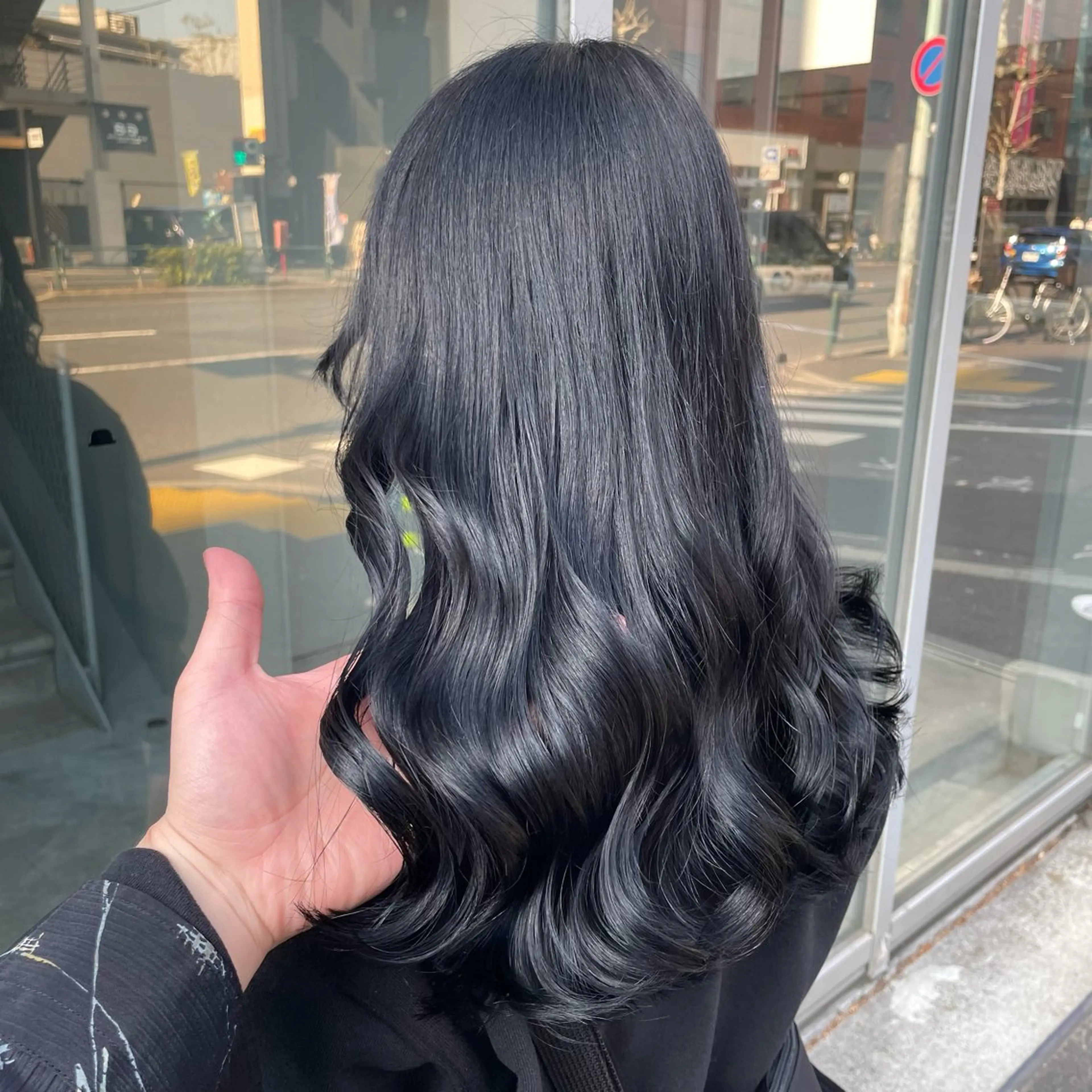 ロング ヘアカラー トリートメント 🦋韓国風カラー🦋 こうせい原宿のヘアスタイル