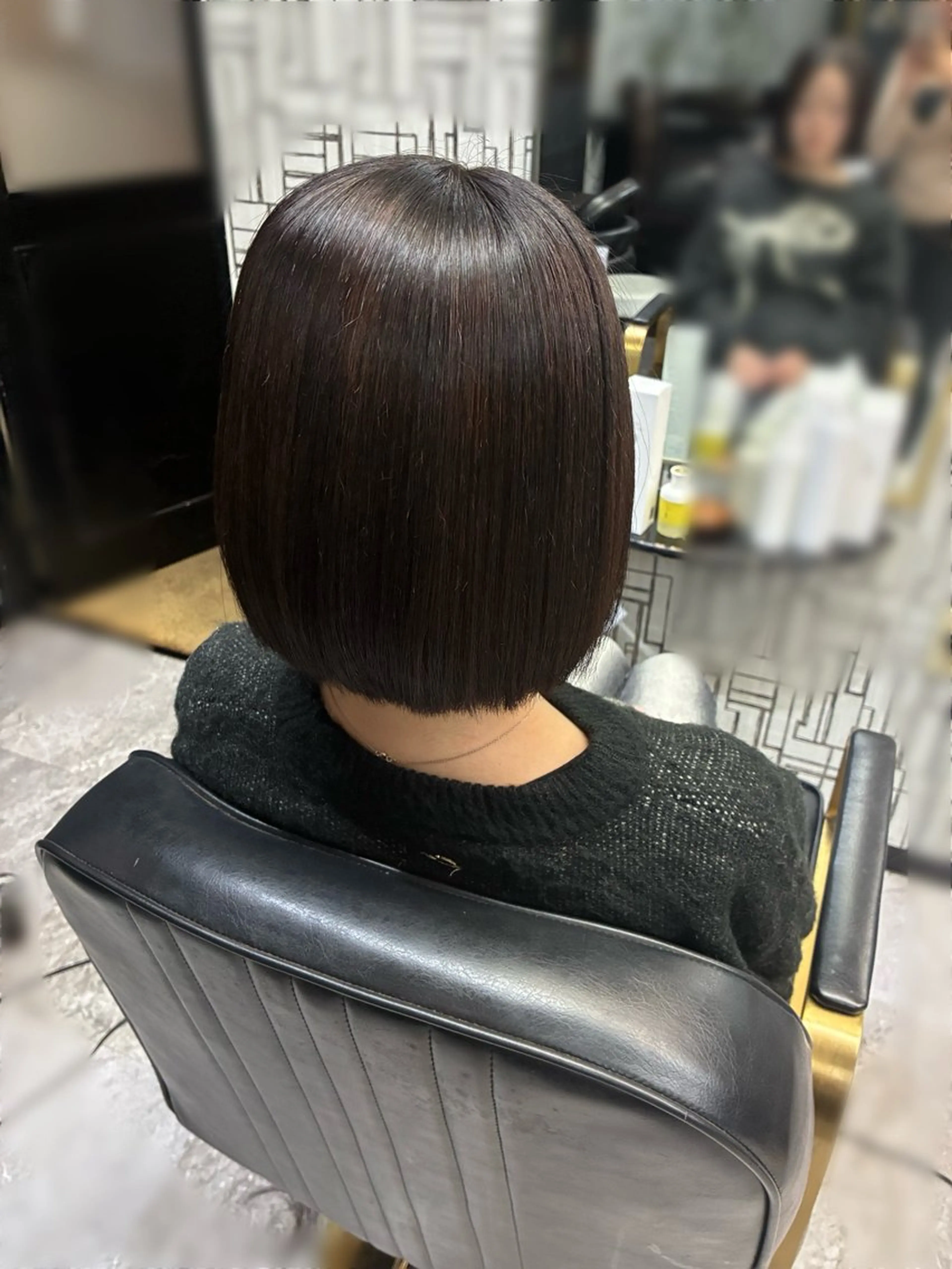 ショート 縮毛矯正 北村 理奈のヘアスタイル