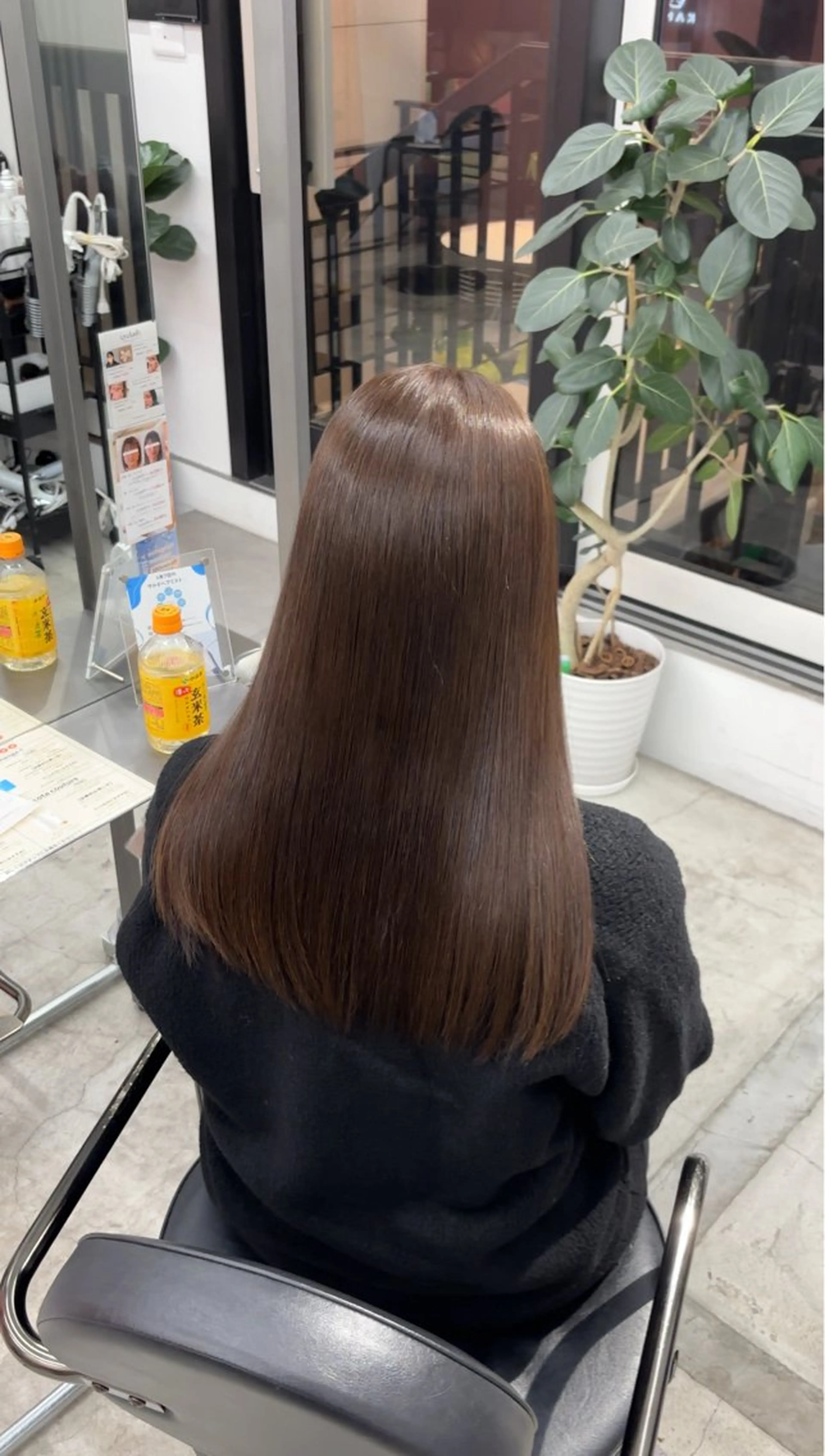 ロング ヘアカラー トリートメント Masu 美髪特化美容師のヘアスタイル