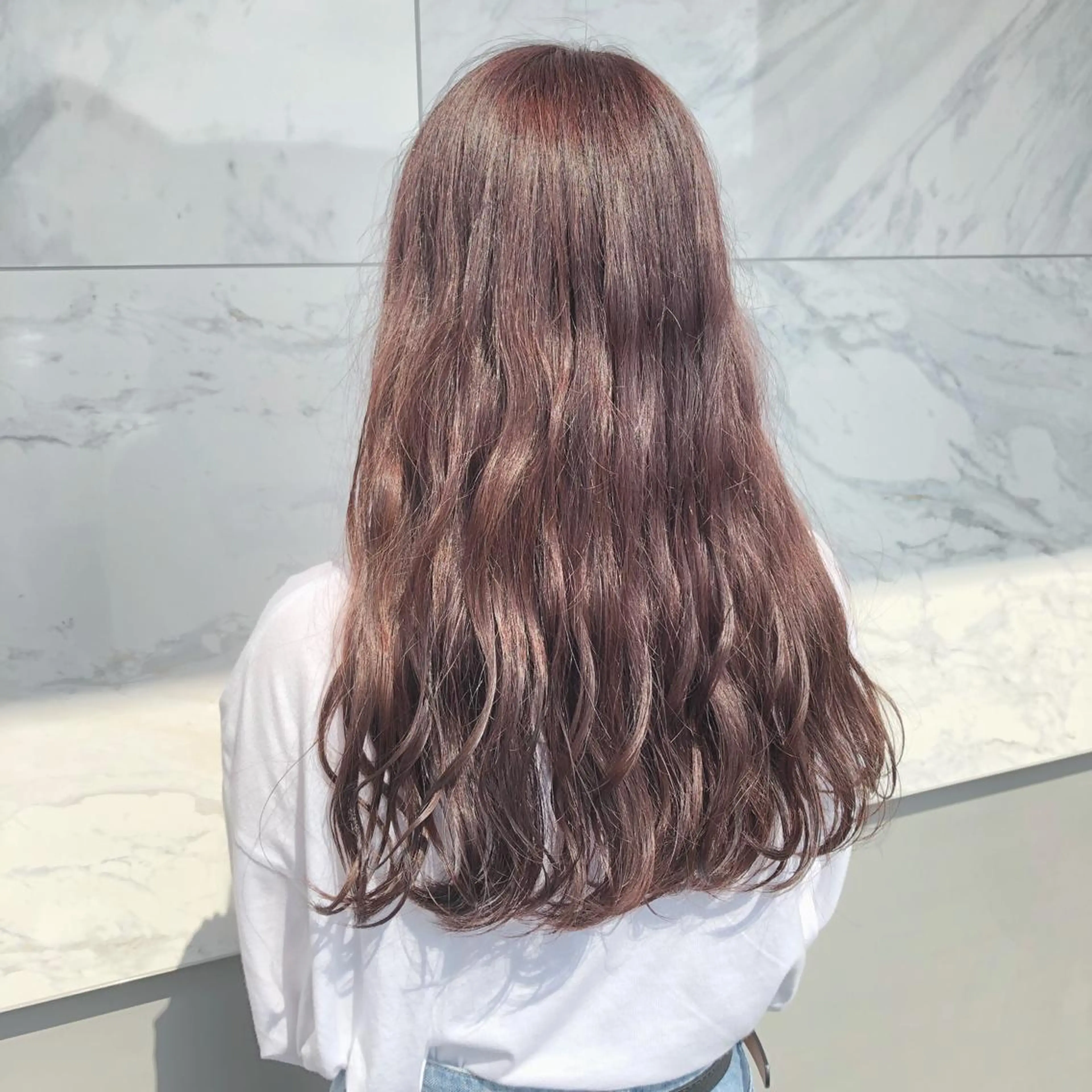 ロング カラー ヘアアレンジ yoshino yukoのマツエク・マツパデザイン