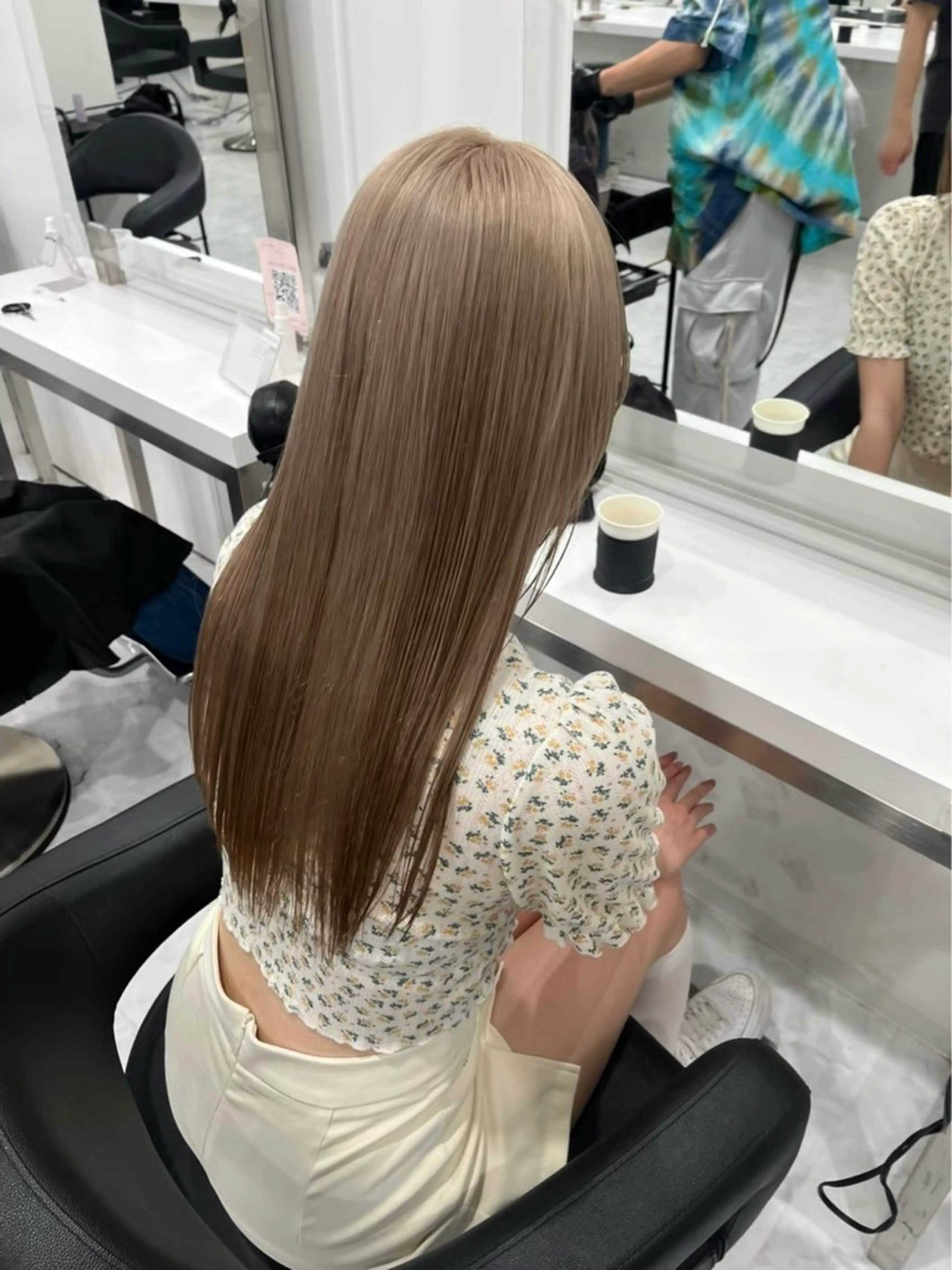 ロング カラー ヘアアレンジ カット ヘアカラー トリートメント 透明感💕今っぽ似合 わせ𝐍𝐨. 𝟏のヘアスタイル