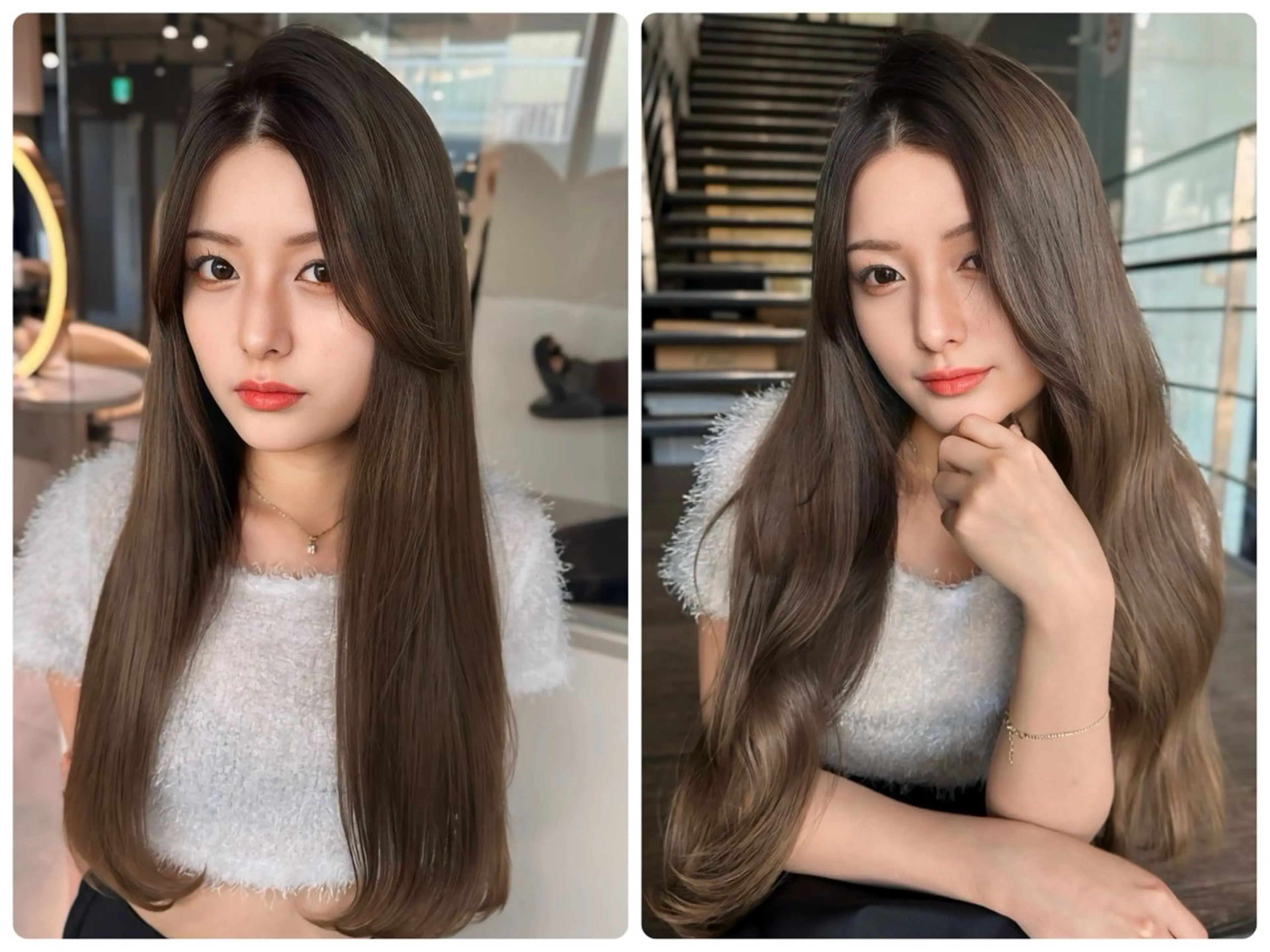 ロング カラー 北九州①の艶髪師♥️ ♣️♦️♠️翔大のヘアスタイル