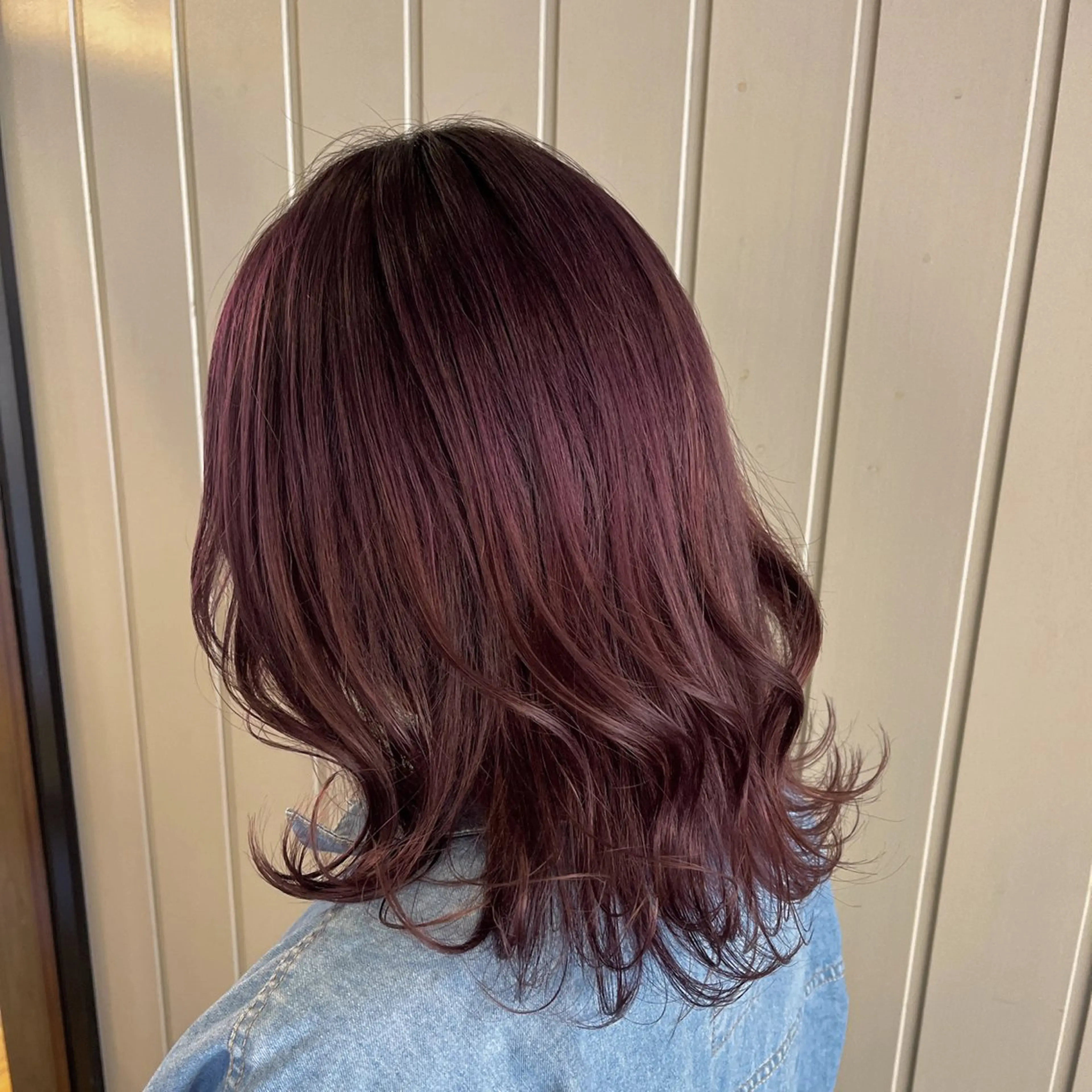 ミディアム 田中 結月のヘアスタイル