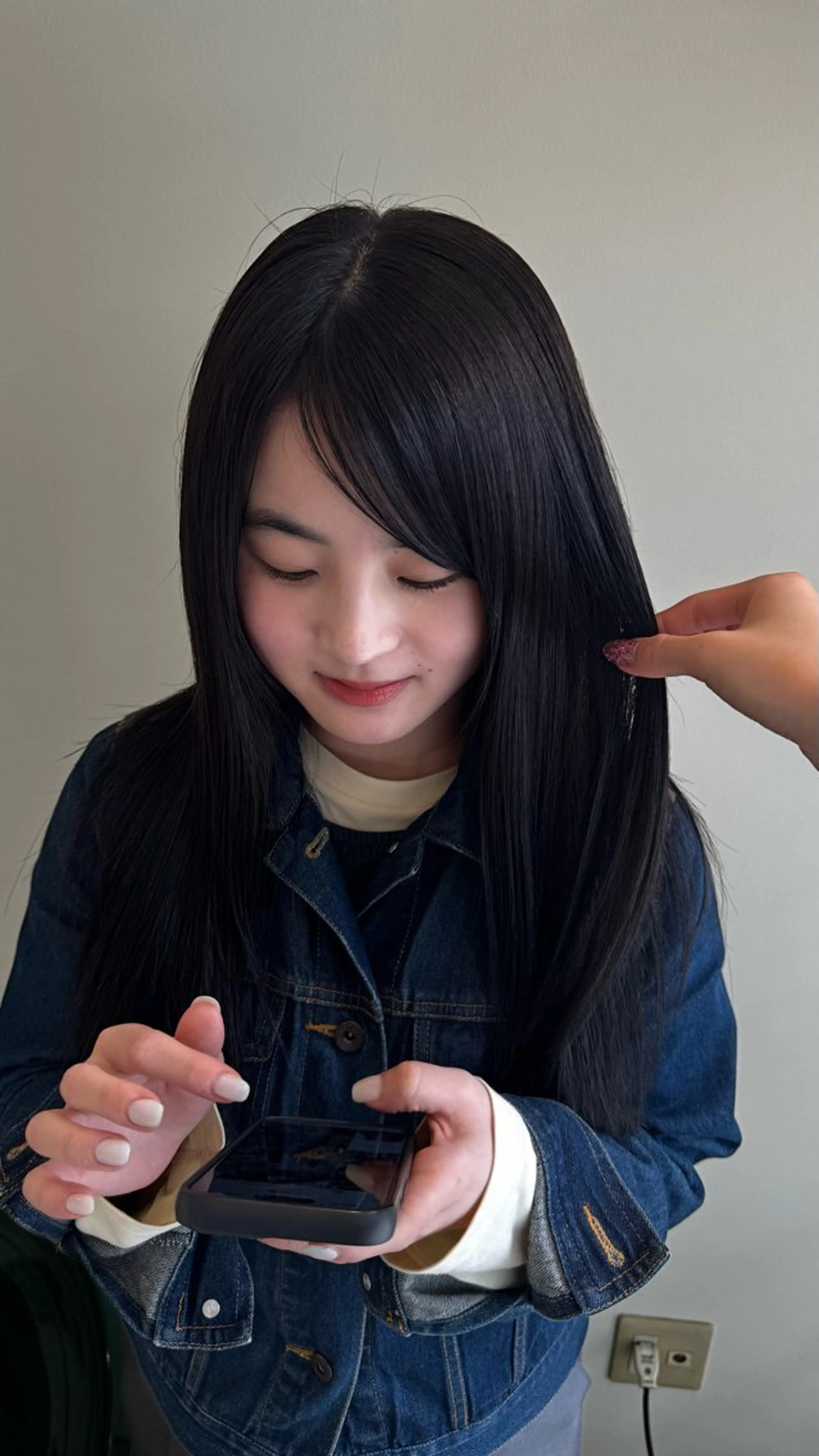 カラー ヘアカラー ピエドプール NINAのヘアスタイル