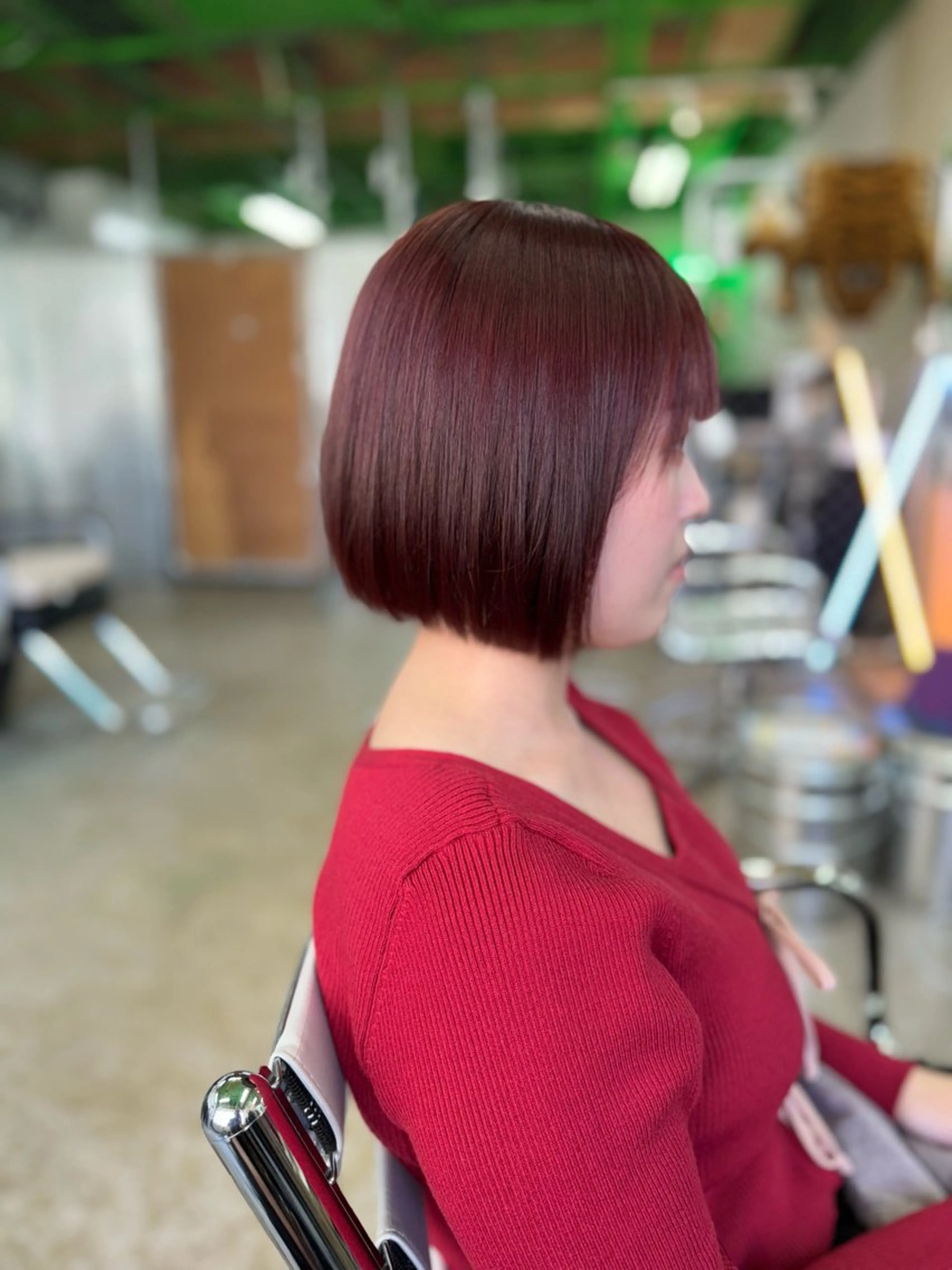 ショート 美髪ナチュラルヘア のぐちよしきのヘアスタイル