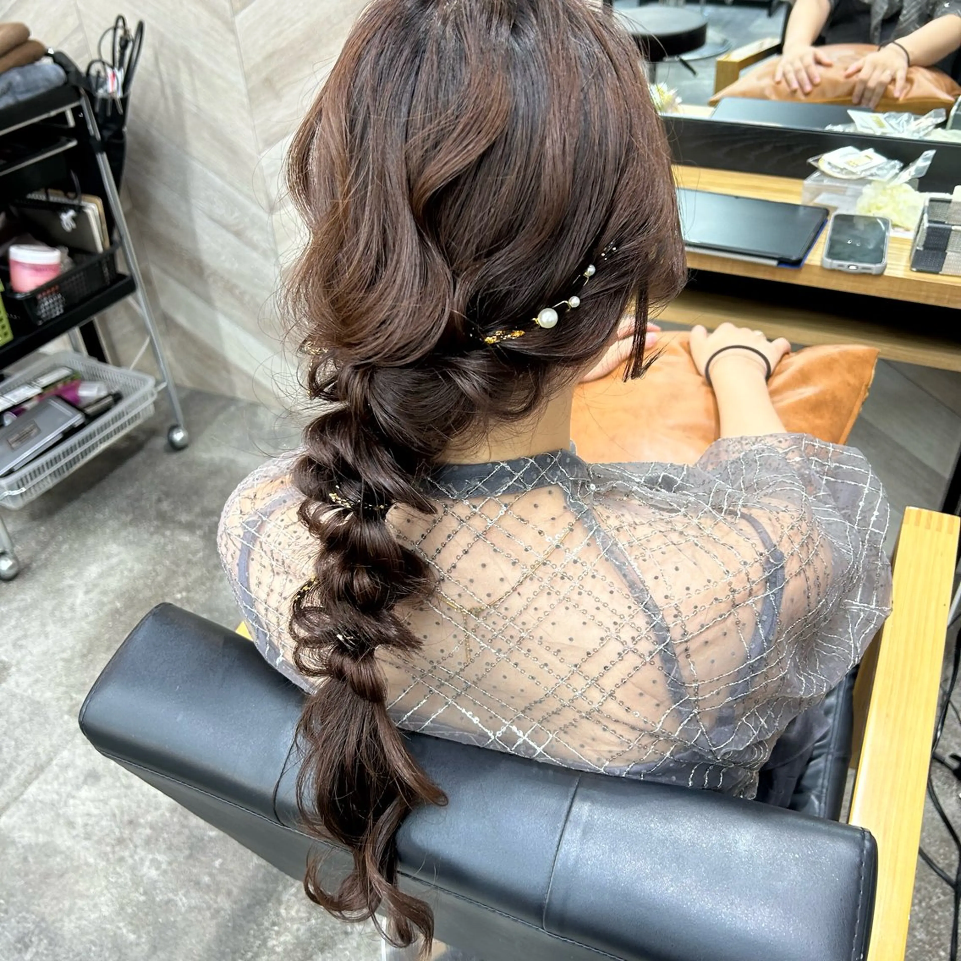 ロング ヘアアレンジ ヘアセット SHANTi 飯塚 ヘアセット/髪質改善のヘアスタイル