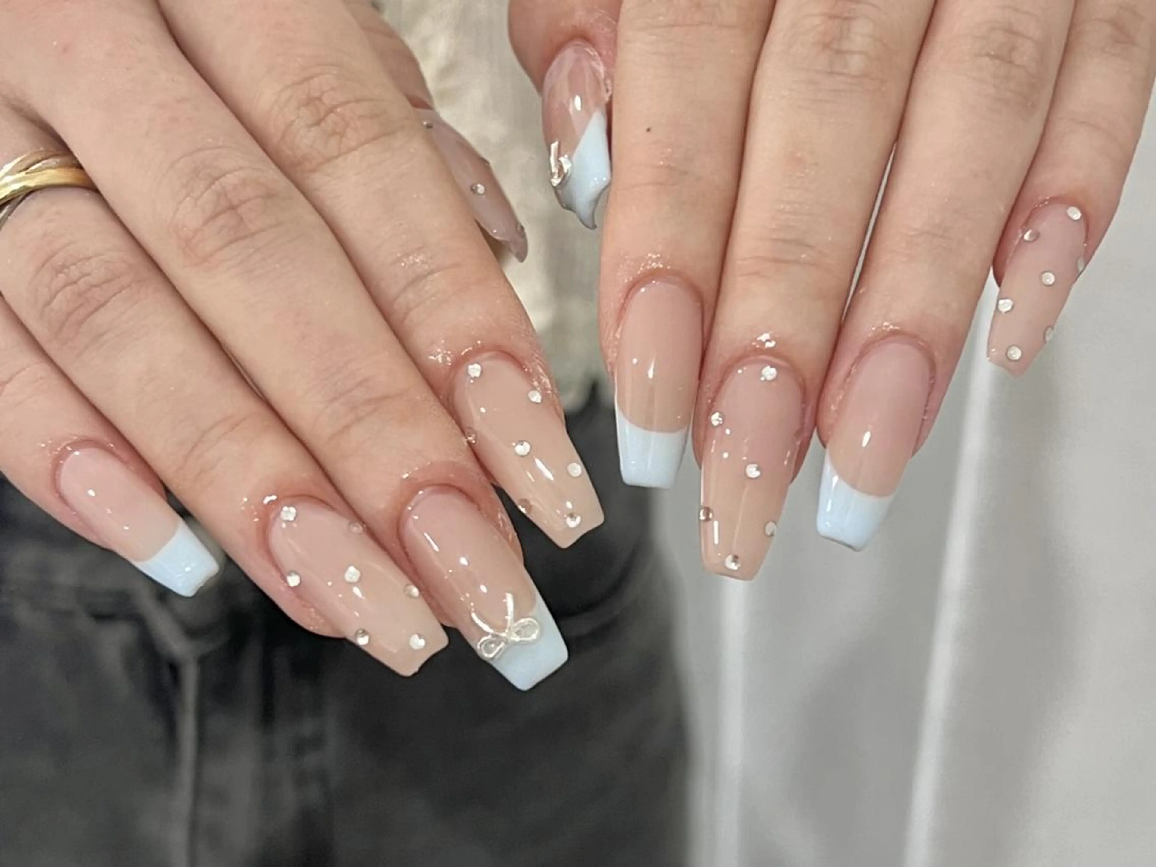 🩵チップ長さだし🩵90分やり放題+小物パーツ付け放題 オフありの写真