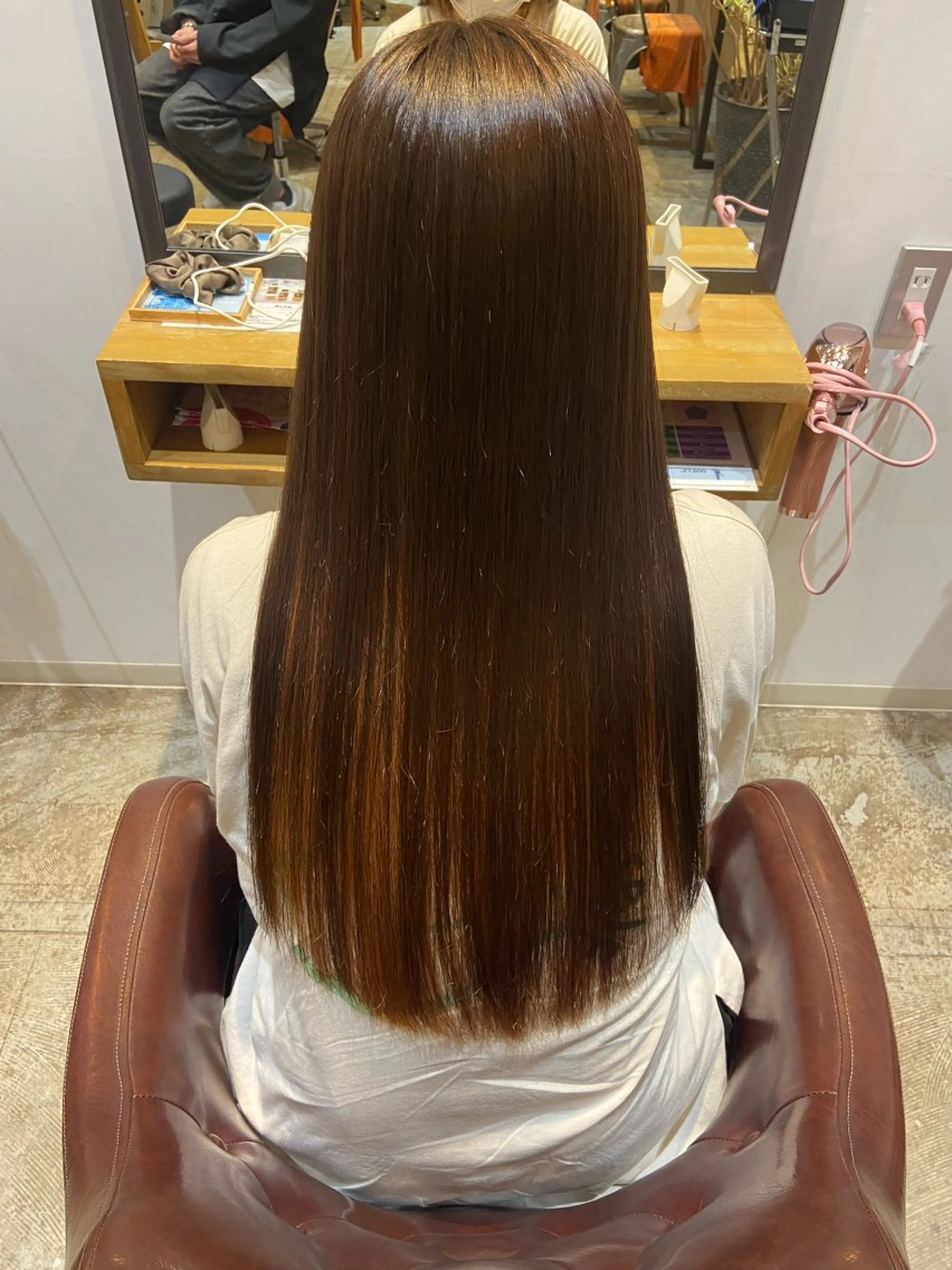 縮毛矯正 田上 美月のヘアスタイル