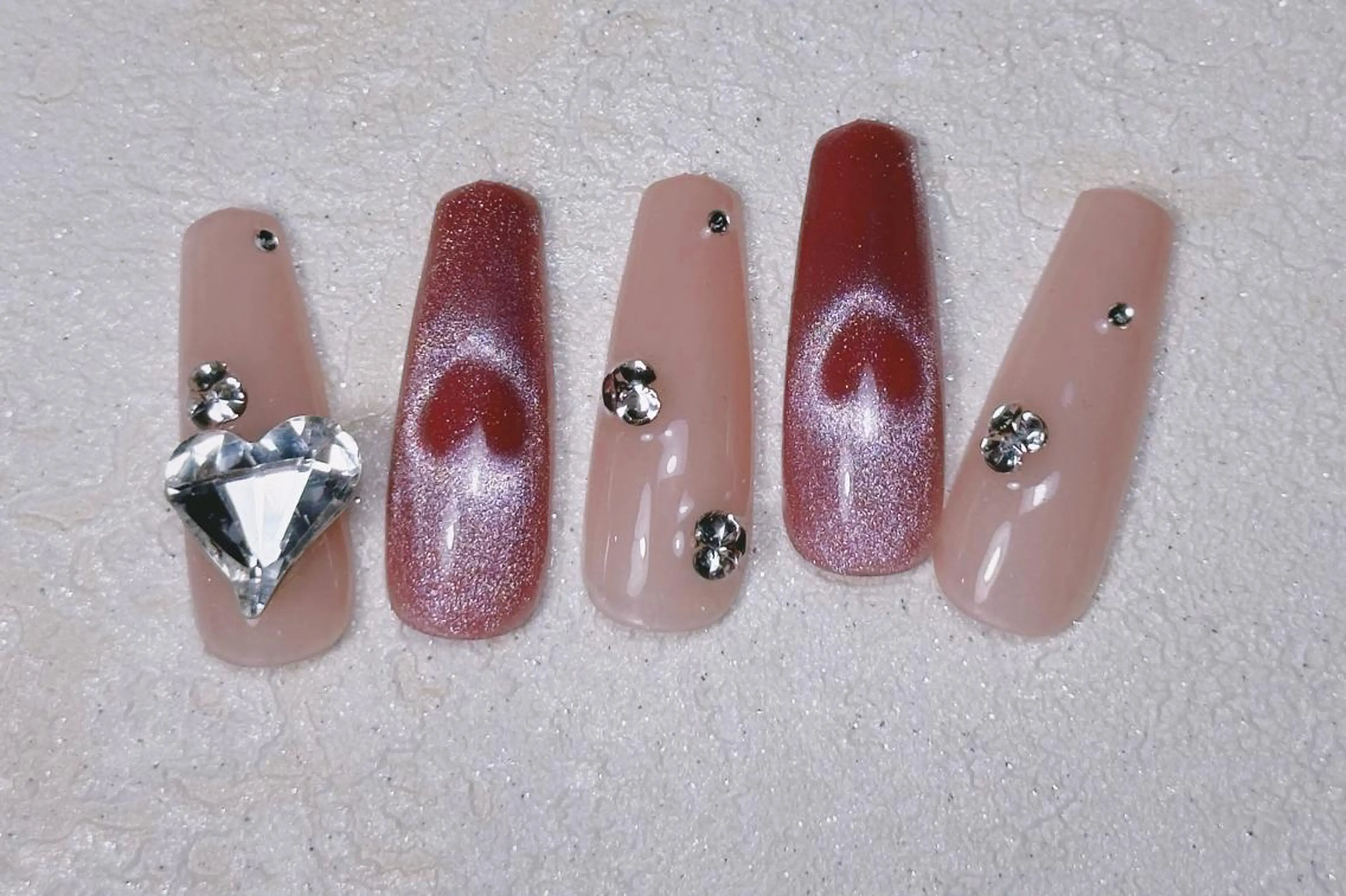 ネイル ロングネイル スカルプネイル ネイルチップ ワンホンネイル MSSugar Nailのネイルデザイン