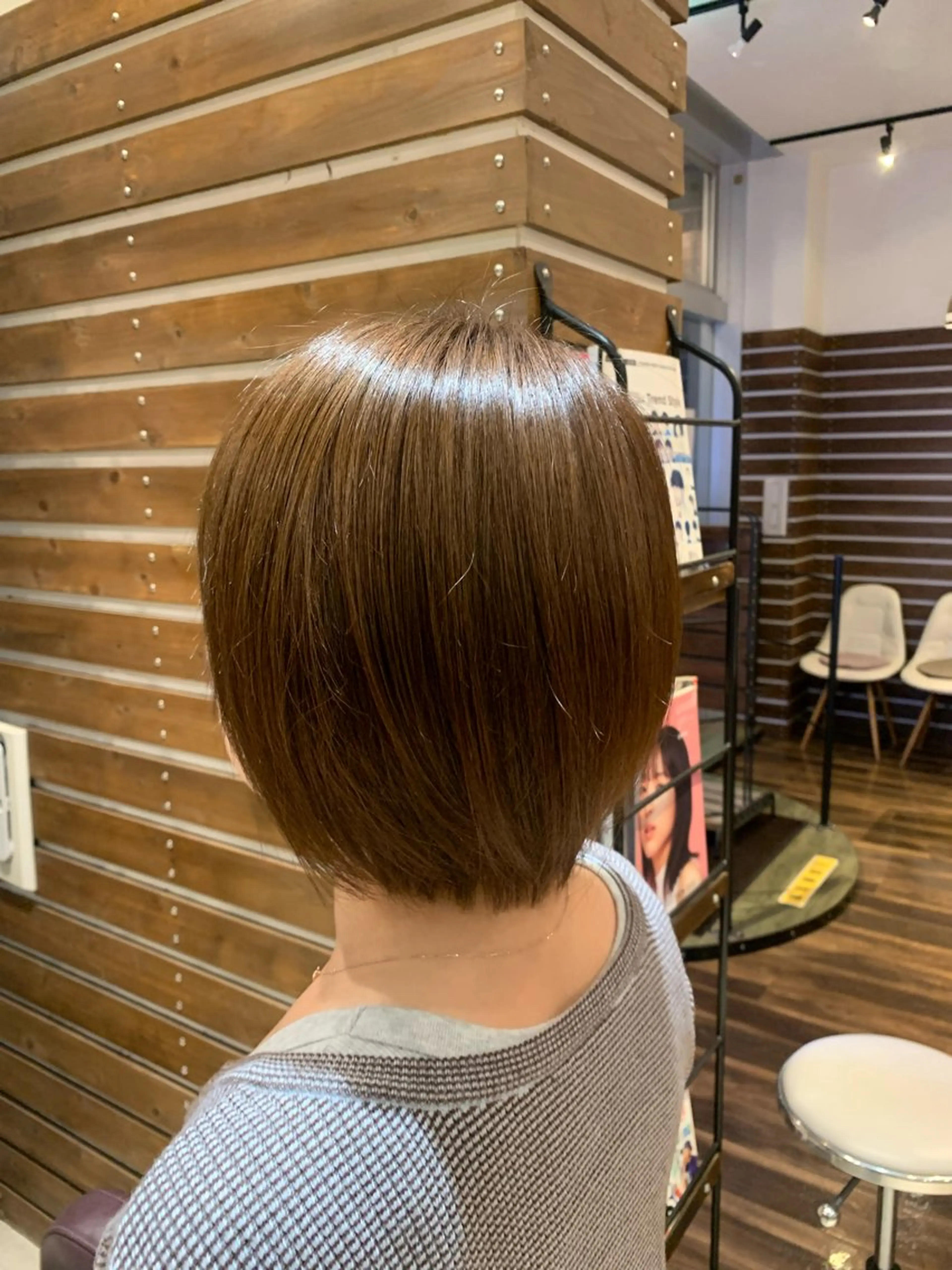カラー ベージュカラー ブラウンカラー ブラウンベージュ ヘアカラー 艶カラー 透明感カラー/叶羽のヘアスタイル