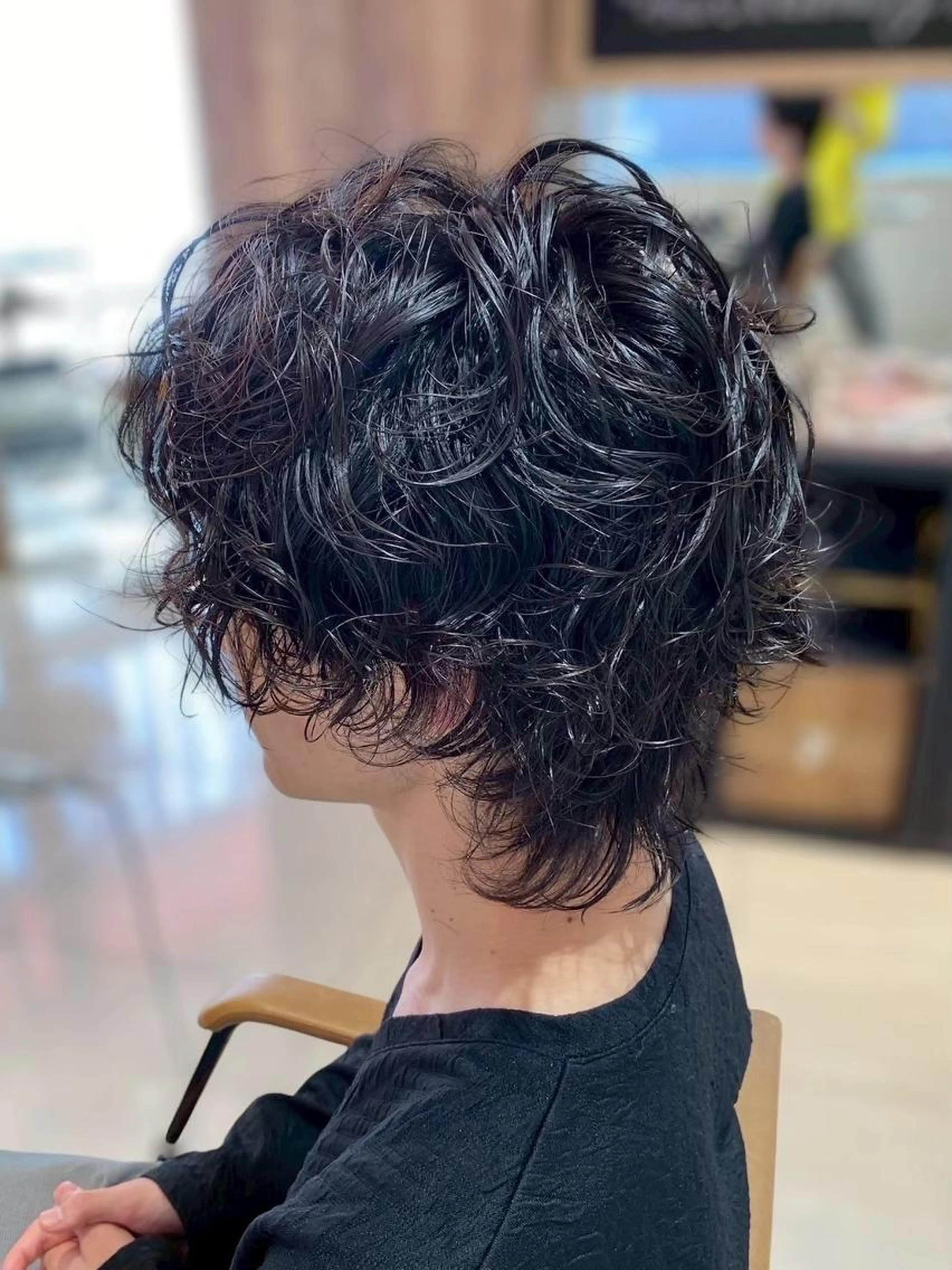 メンズカット＋パーマ＋炭酸シャンプー\8800の写真