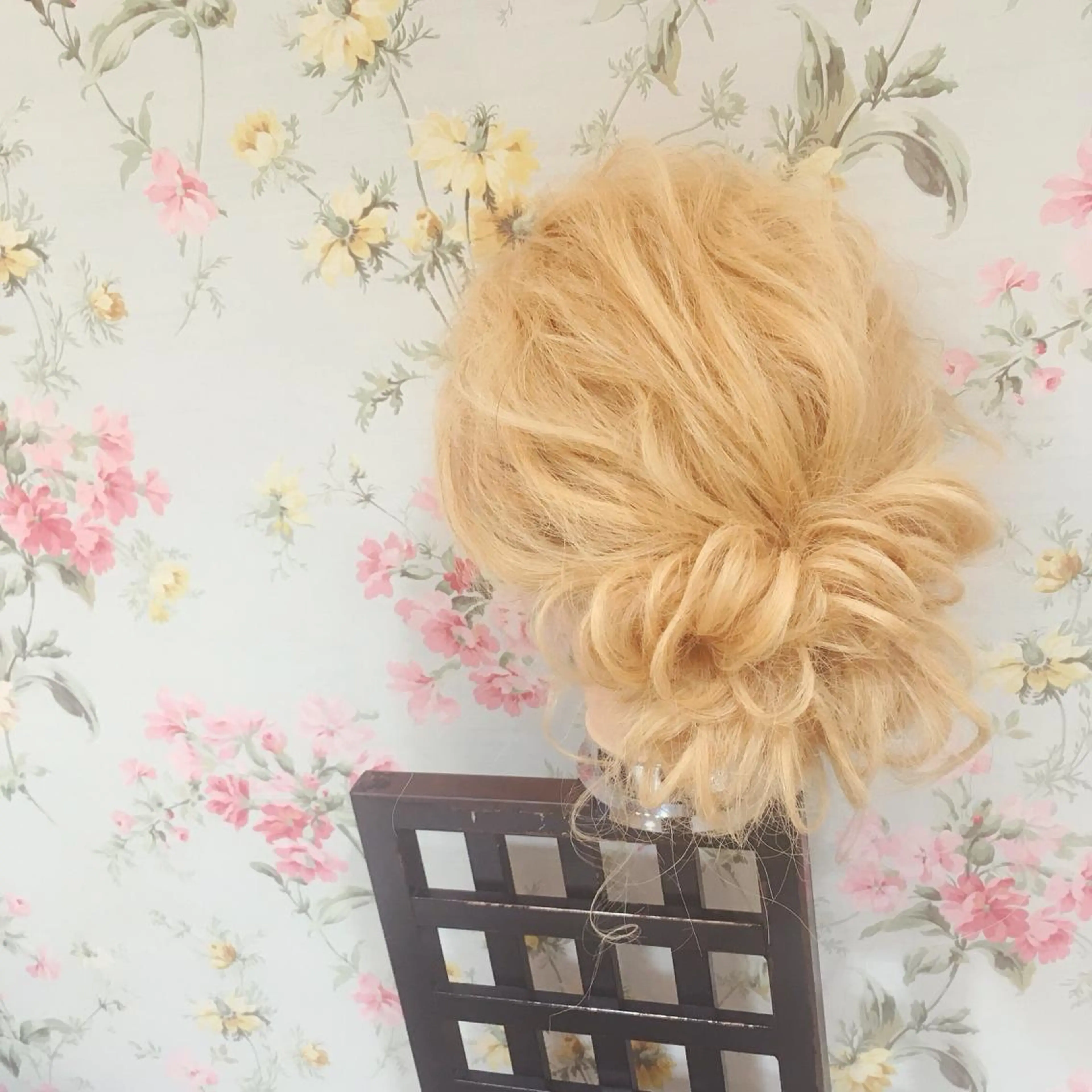 ロング カラー ヘアセット 菊池 栄里奈のヘアスタイル