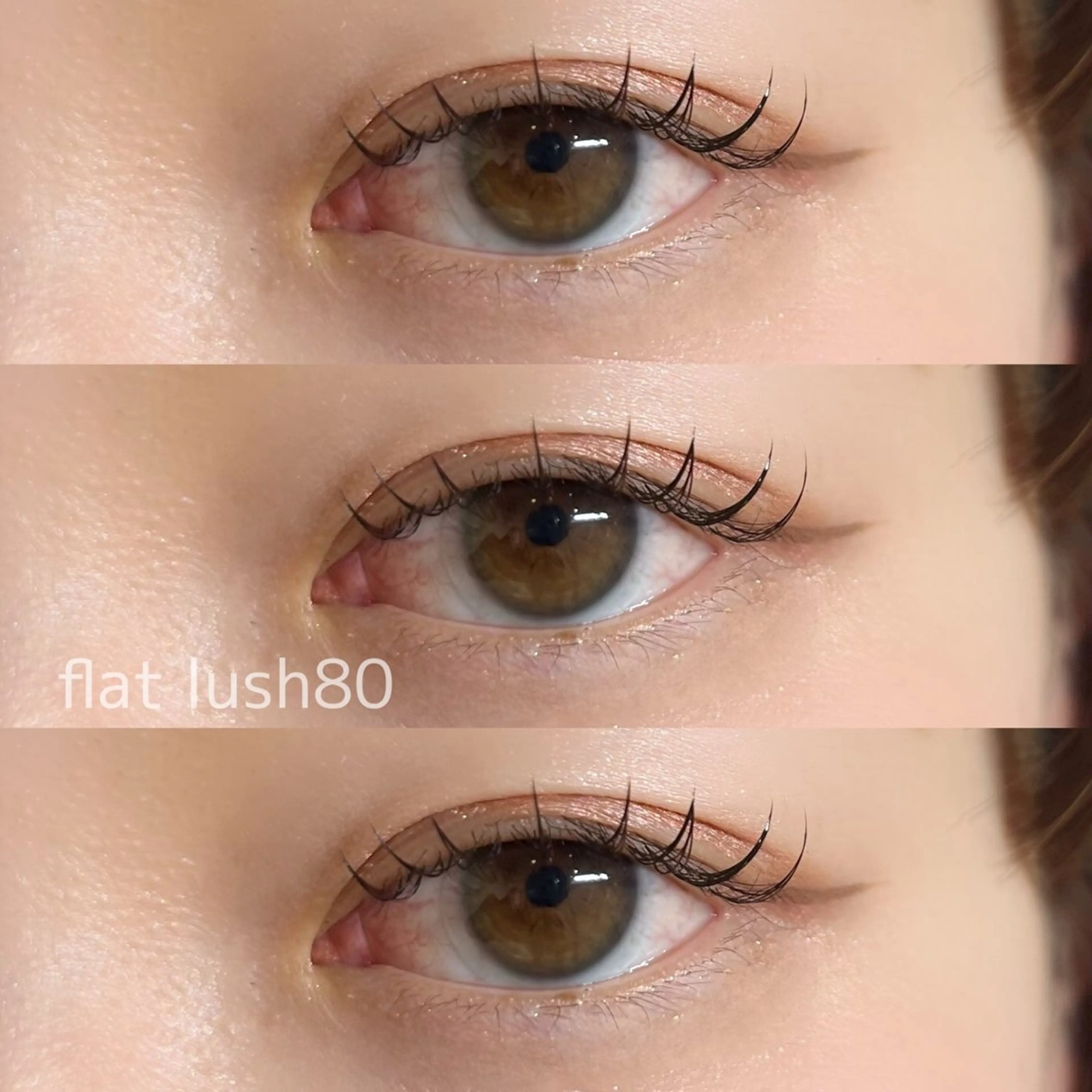 マツエク・マツパ 束感まつ毛 フラットラッシュ 🎀萌花 🎀のマツエク・マツパデザイン