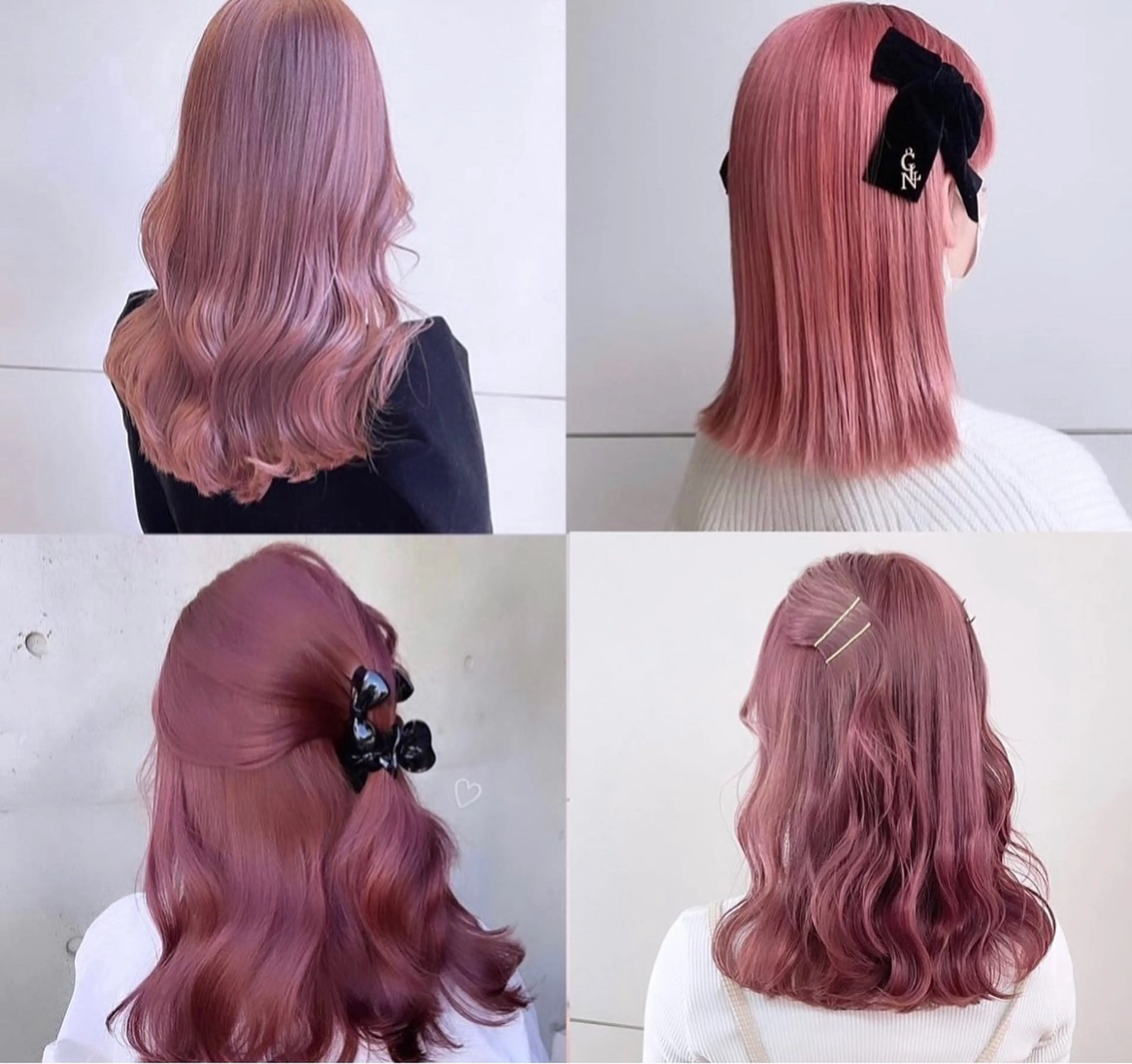 セミロング 河西 彩香/ブリーチカラーのヘアスタイル