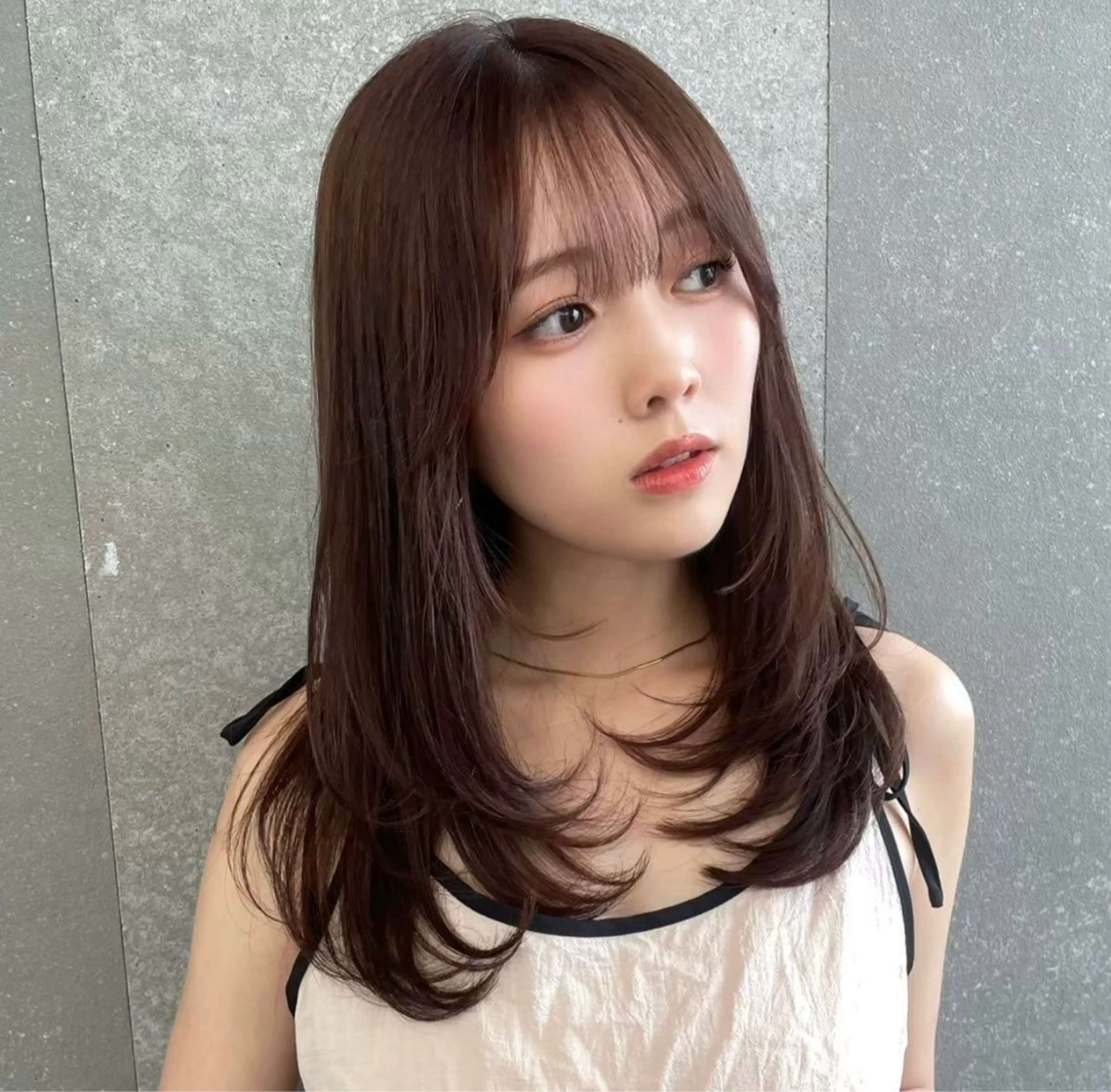 セミロング 🎀Rimi୨୧ ✨艶✨color🎀のヘアスタイル