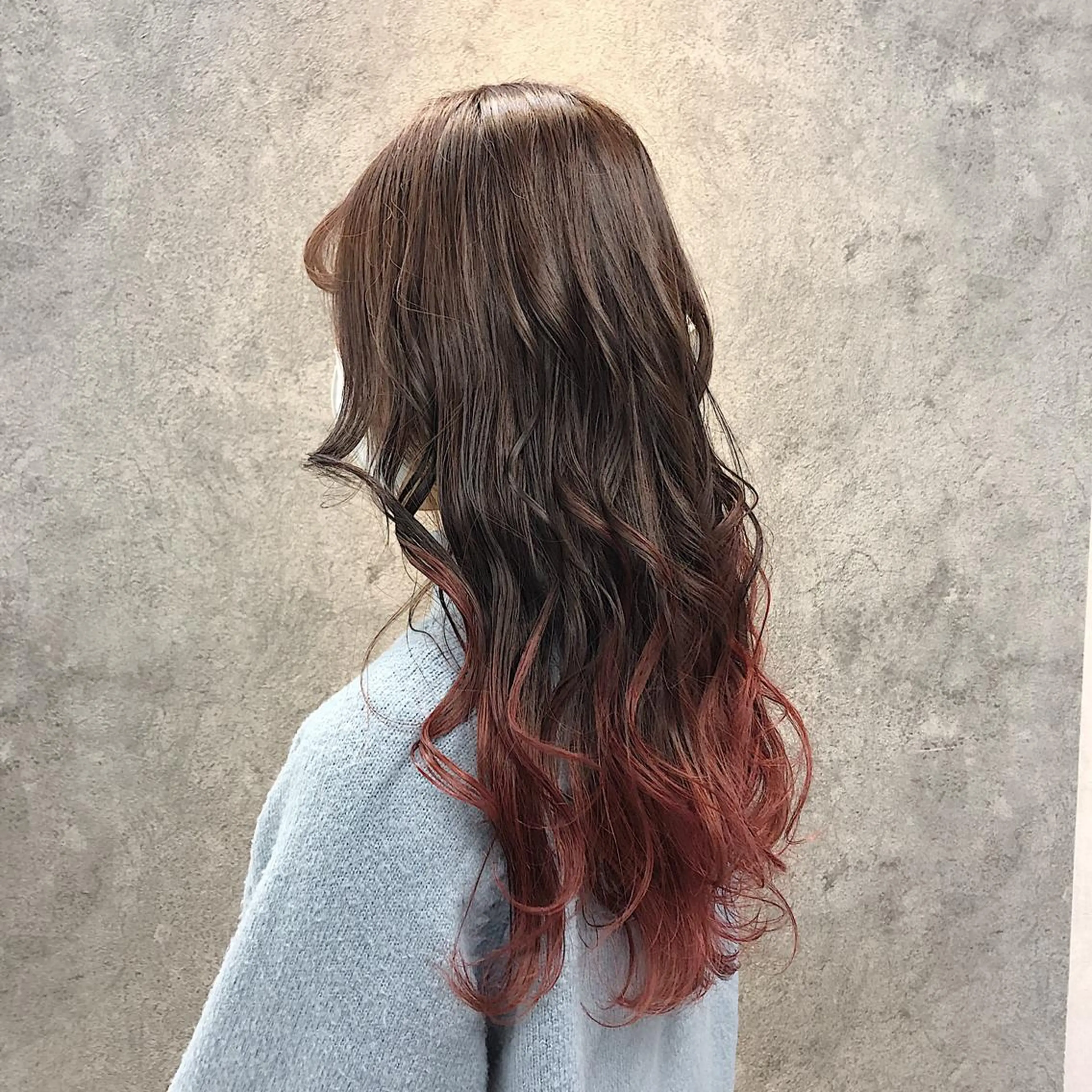 セミロング 所渉/韓国レイヤー /ウルフカットのヘアスタイル