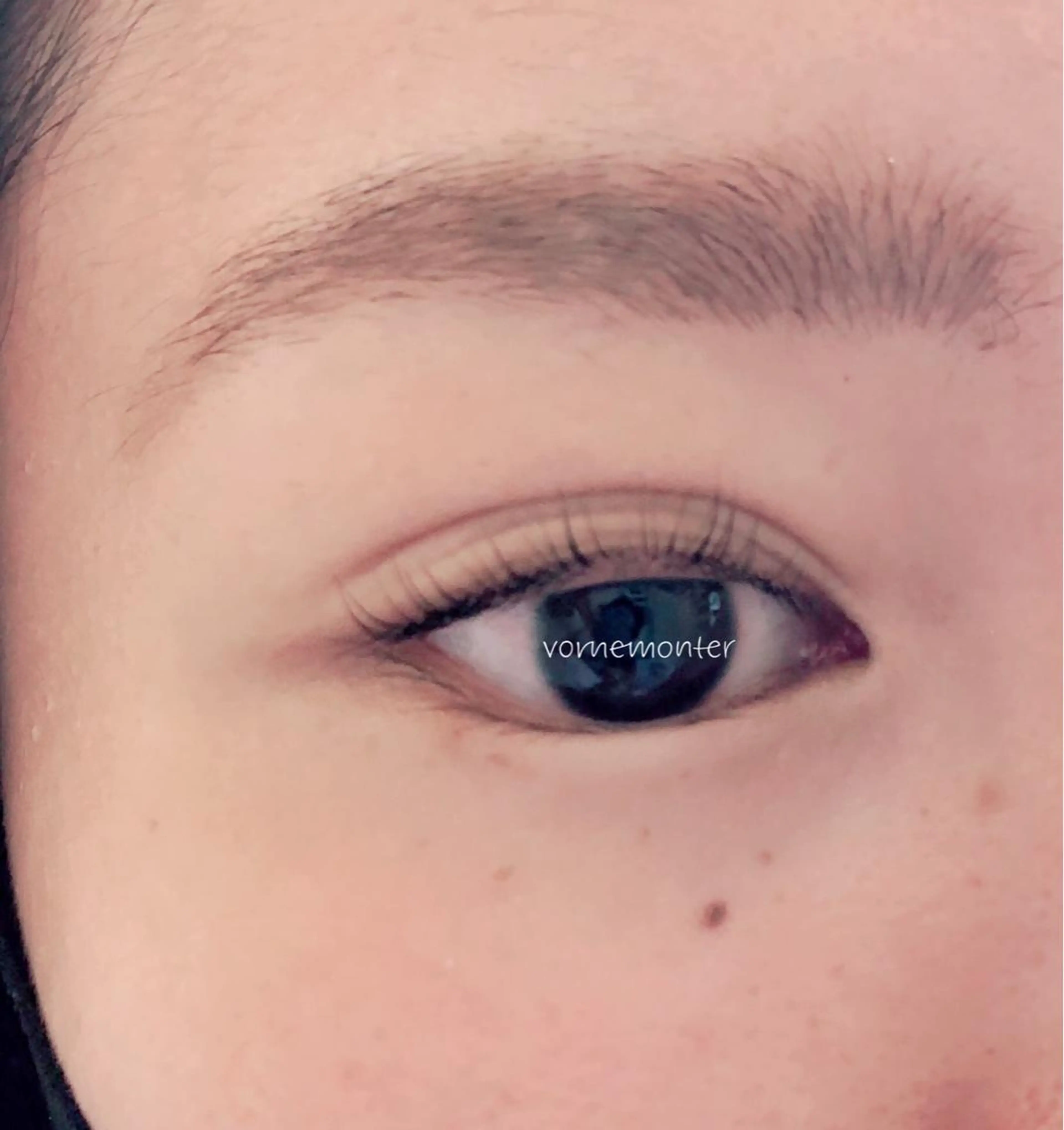 マツエク・マツパ ケラチンラッシュリフト Vorne Monterのマツエク・マツパデザイン