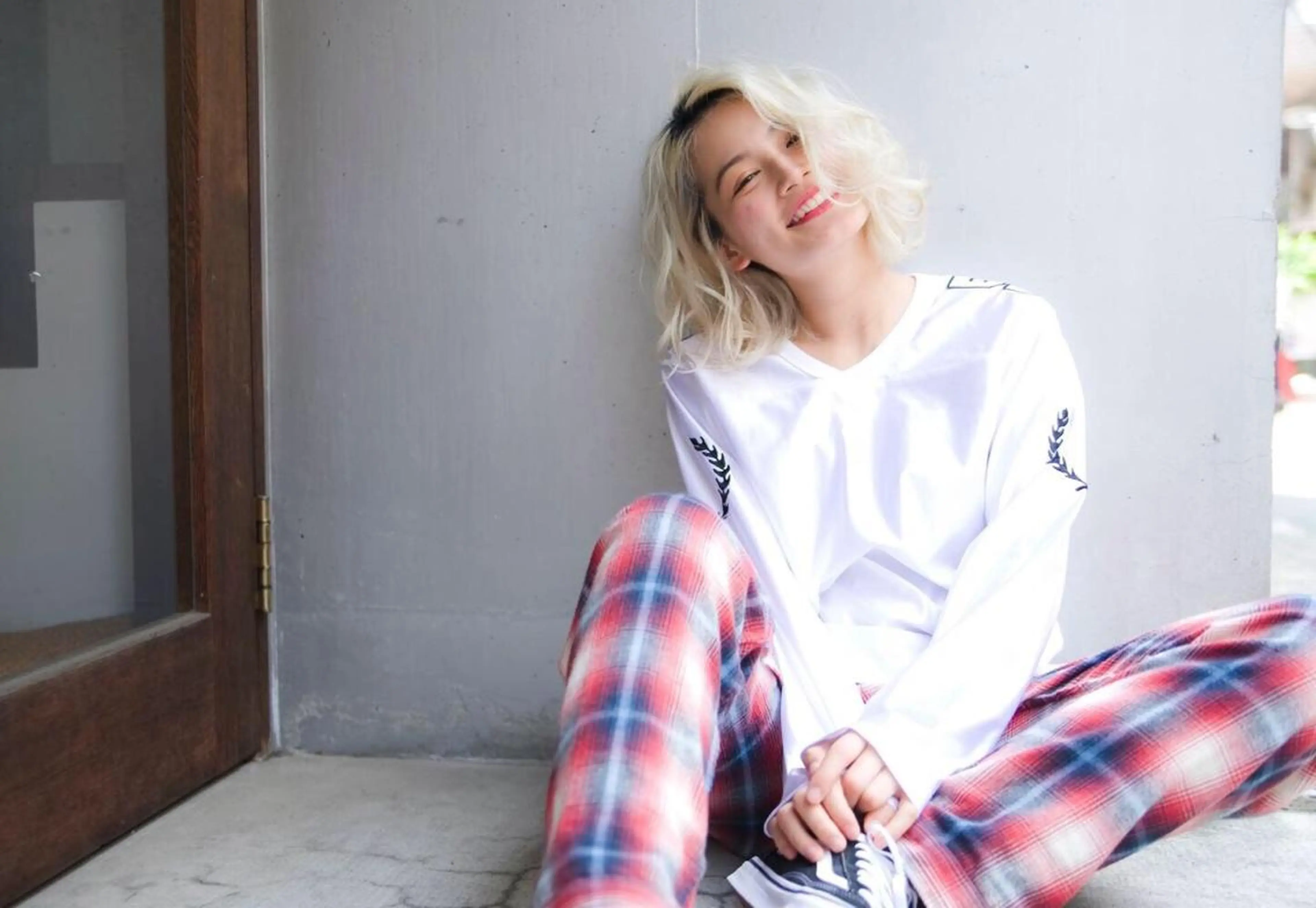 ミディアム ヘアカラー トリートメント ヘッドスパ ヘアセット 大宮/山口 竣也のヘアスタイル