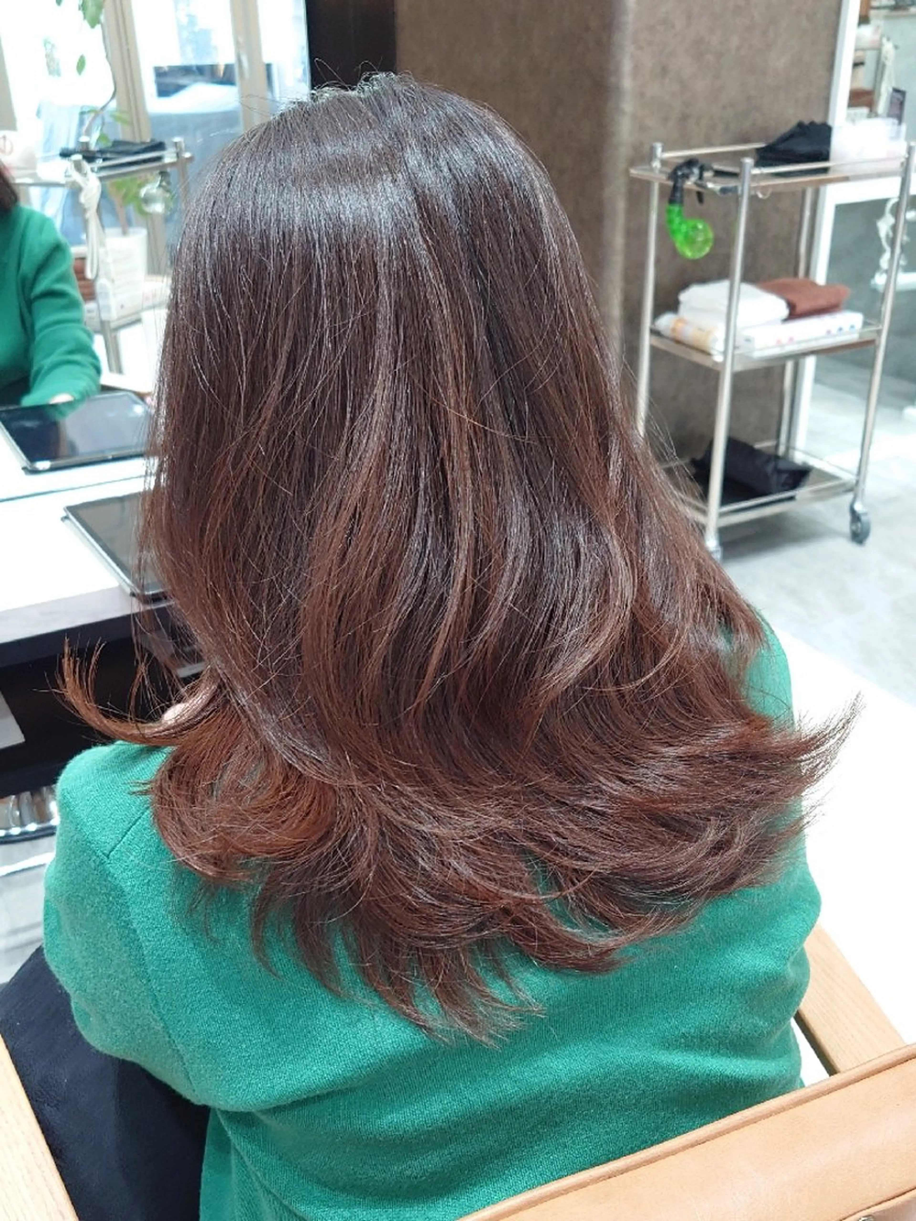 セミロング 立松 佳祐のヘアスタイル