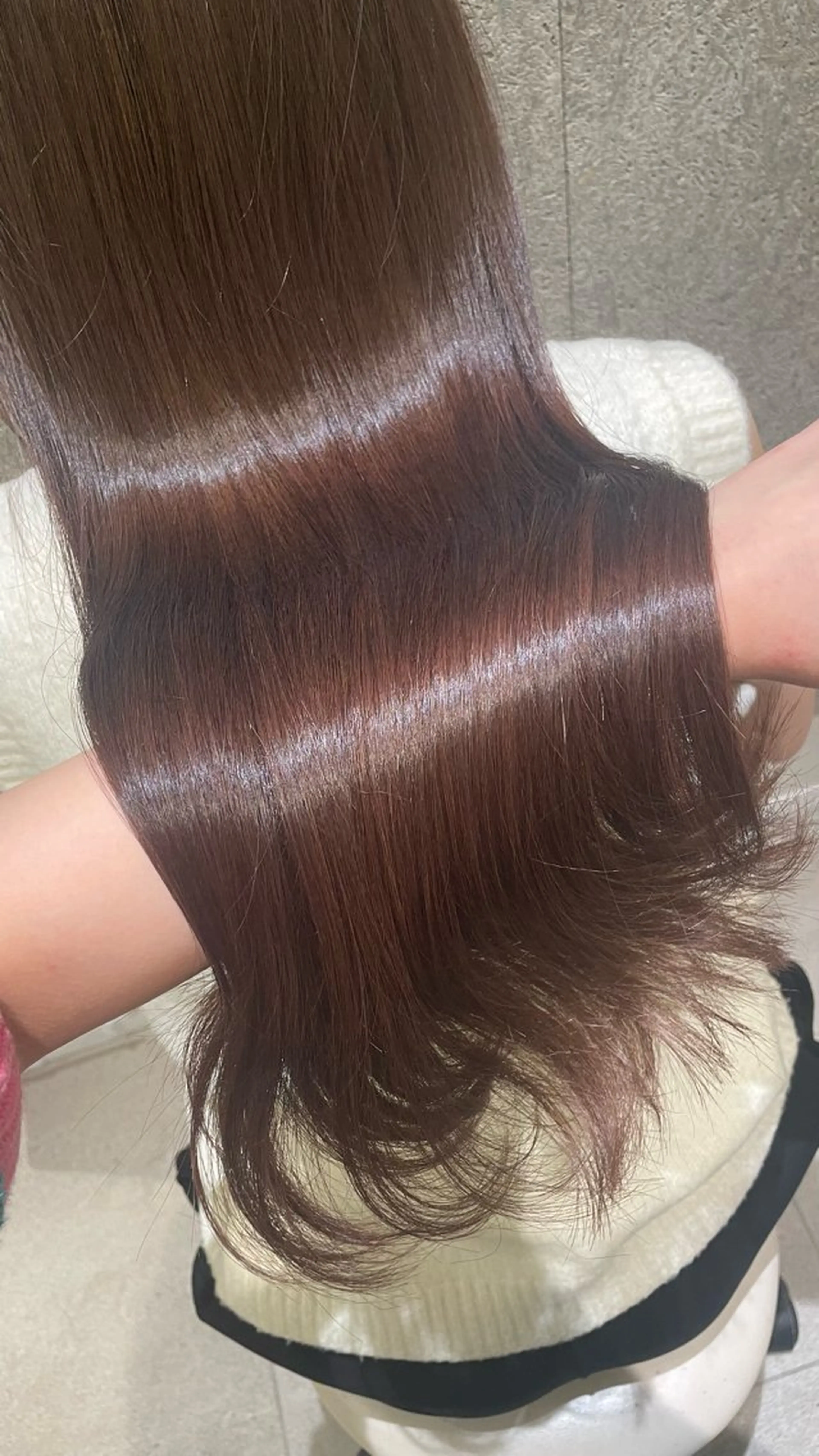 ロング カラー ロング ヘアカラー トリートメント 🫧艶感モテヘア🫧 Moka/麻布十番のヘアスタイル