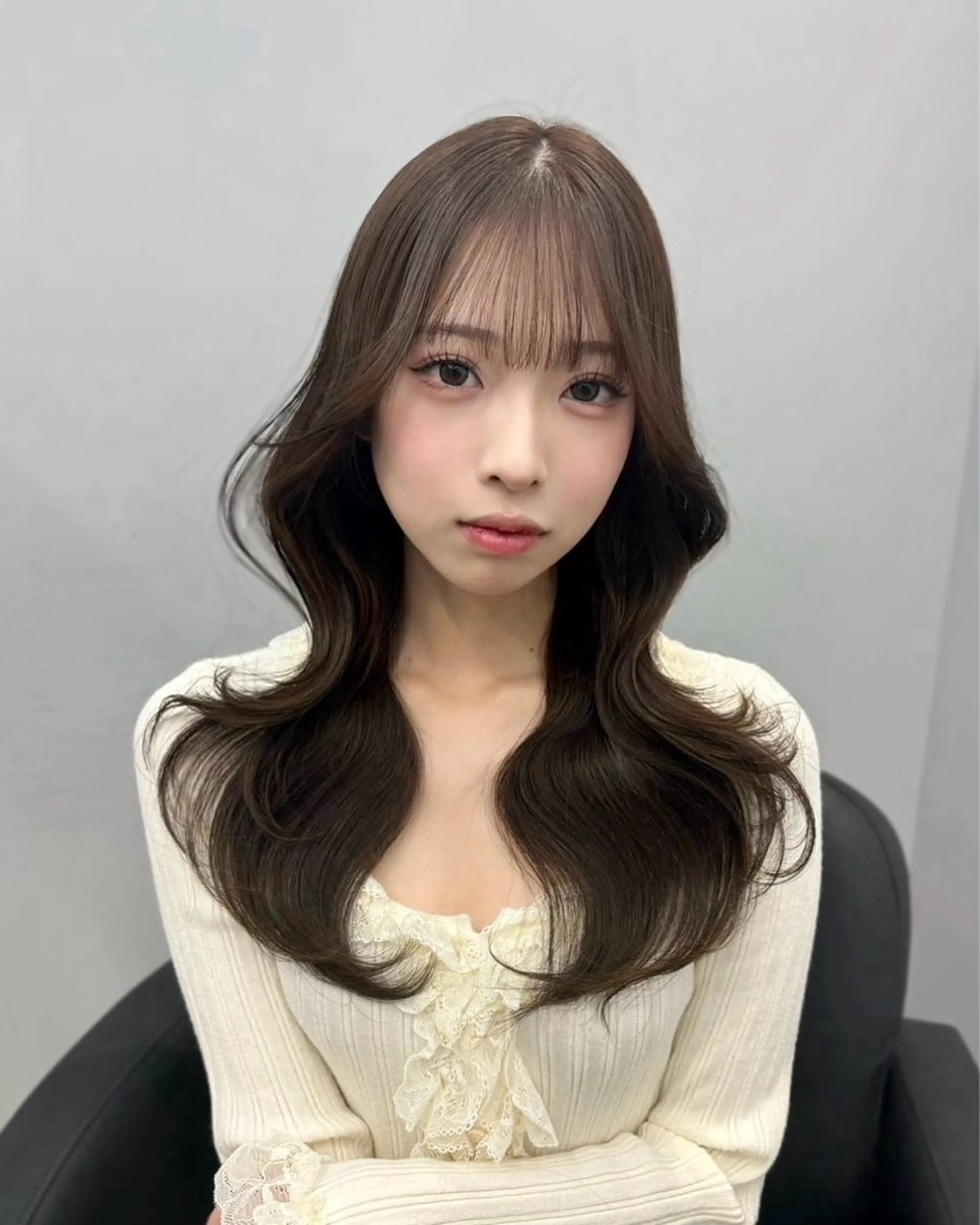 ロング 韓国風ヘア レイヤーカット 似合わせカット レイヤーカット 韓国風/yukinoのヘアスタイル