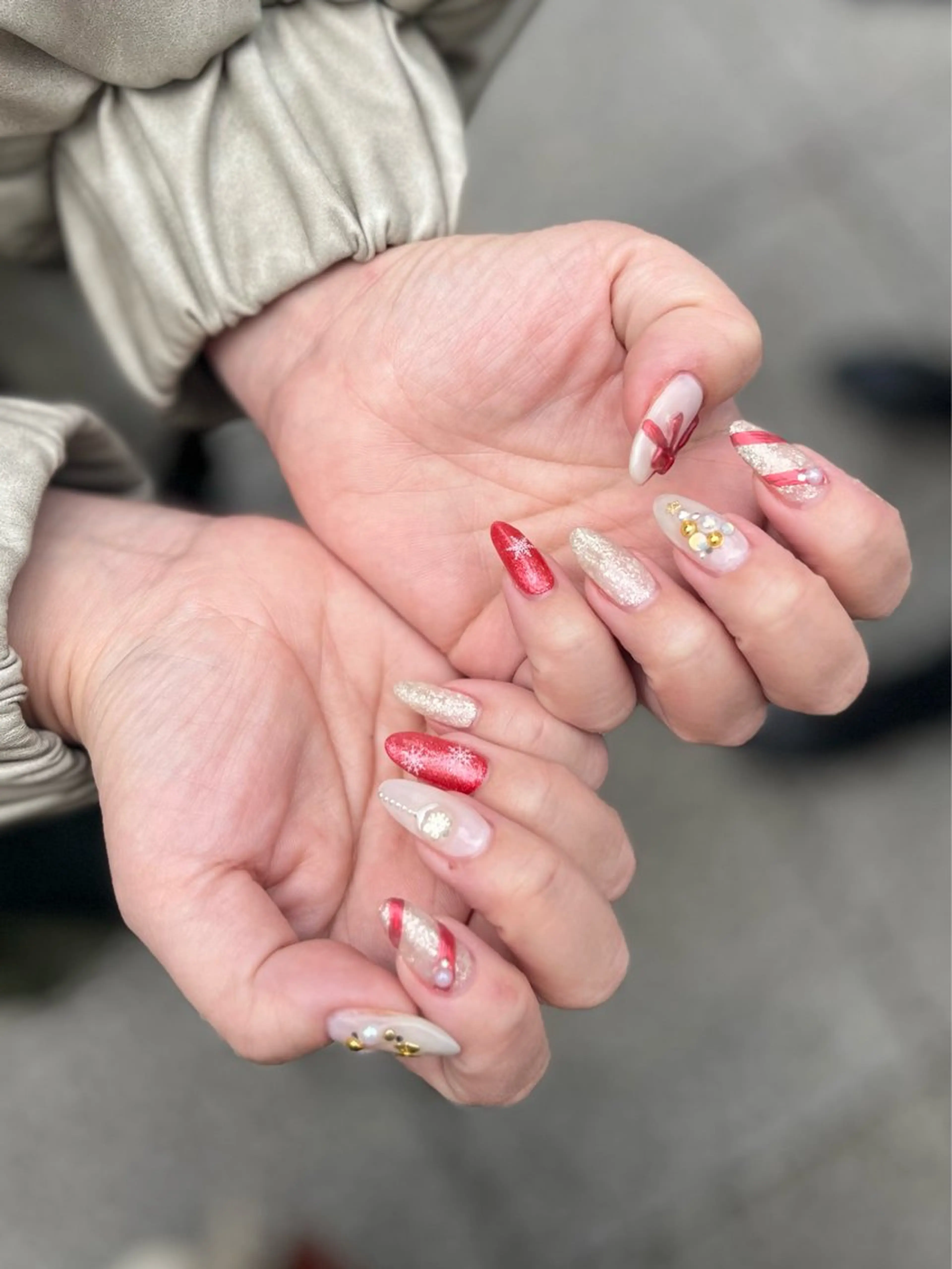 ネイル ハンドネイル Sympa 𝓜iwako🐰ᩚのネイルデザイン