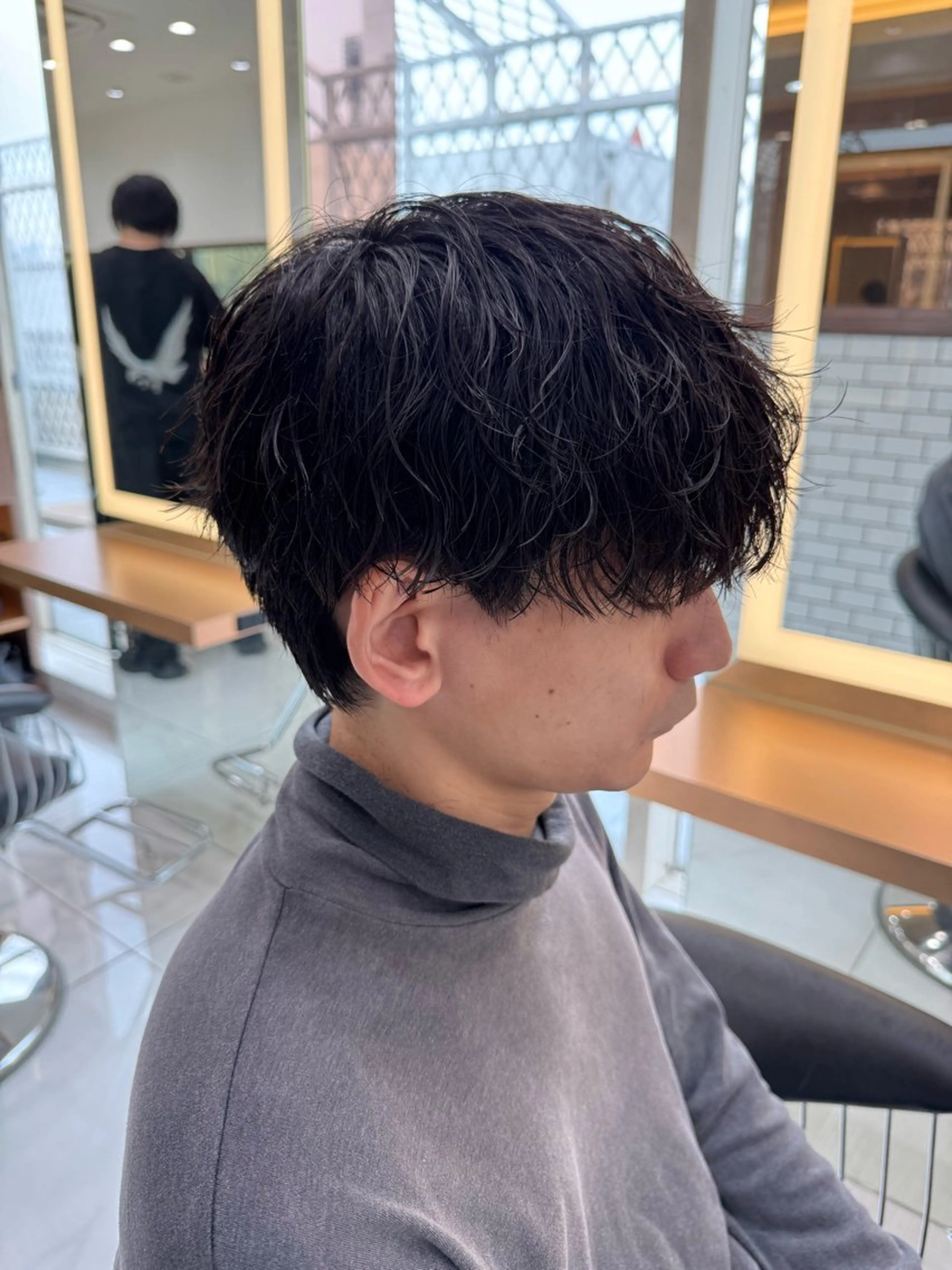 パーマ メンズ 菅野 心悠/メンズヘアのヘアスタイル