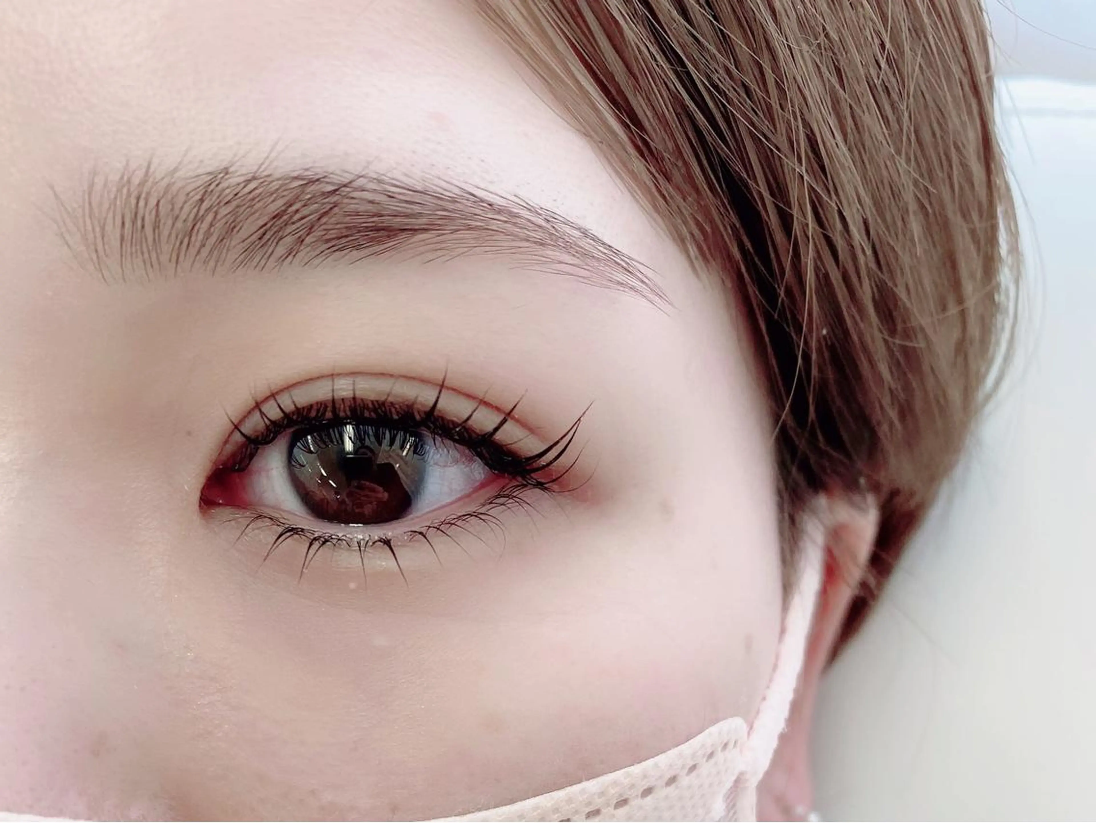 マツエク・マツパ 一重×まつ毛パーマ マツパ LI'A所属・Shihomi Moriのマツエク・マツパデザイン