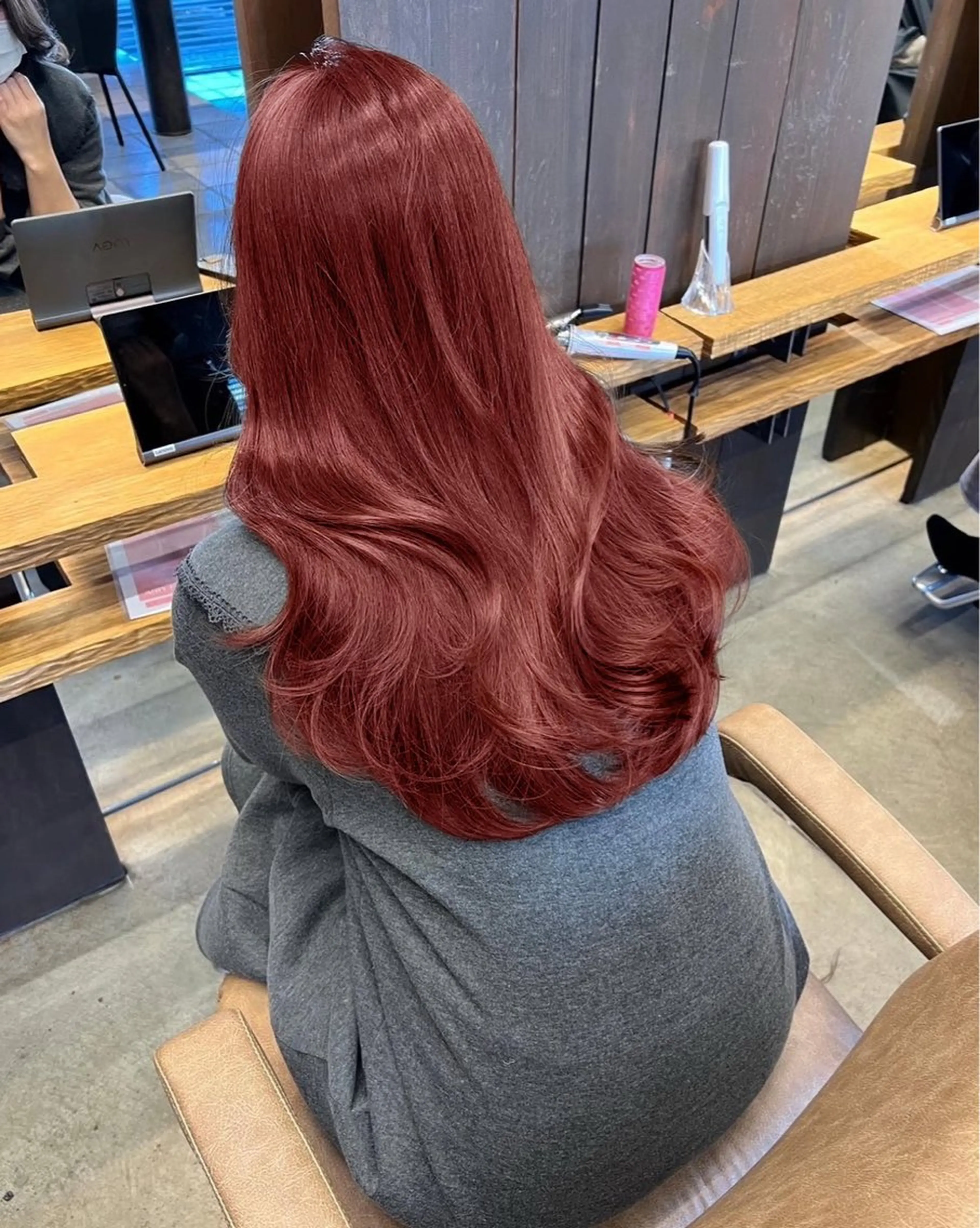 カラー 透明感カラー/ ワンホン/衣音七のヘアスタイル