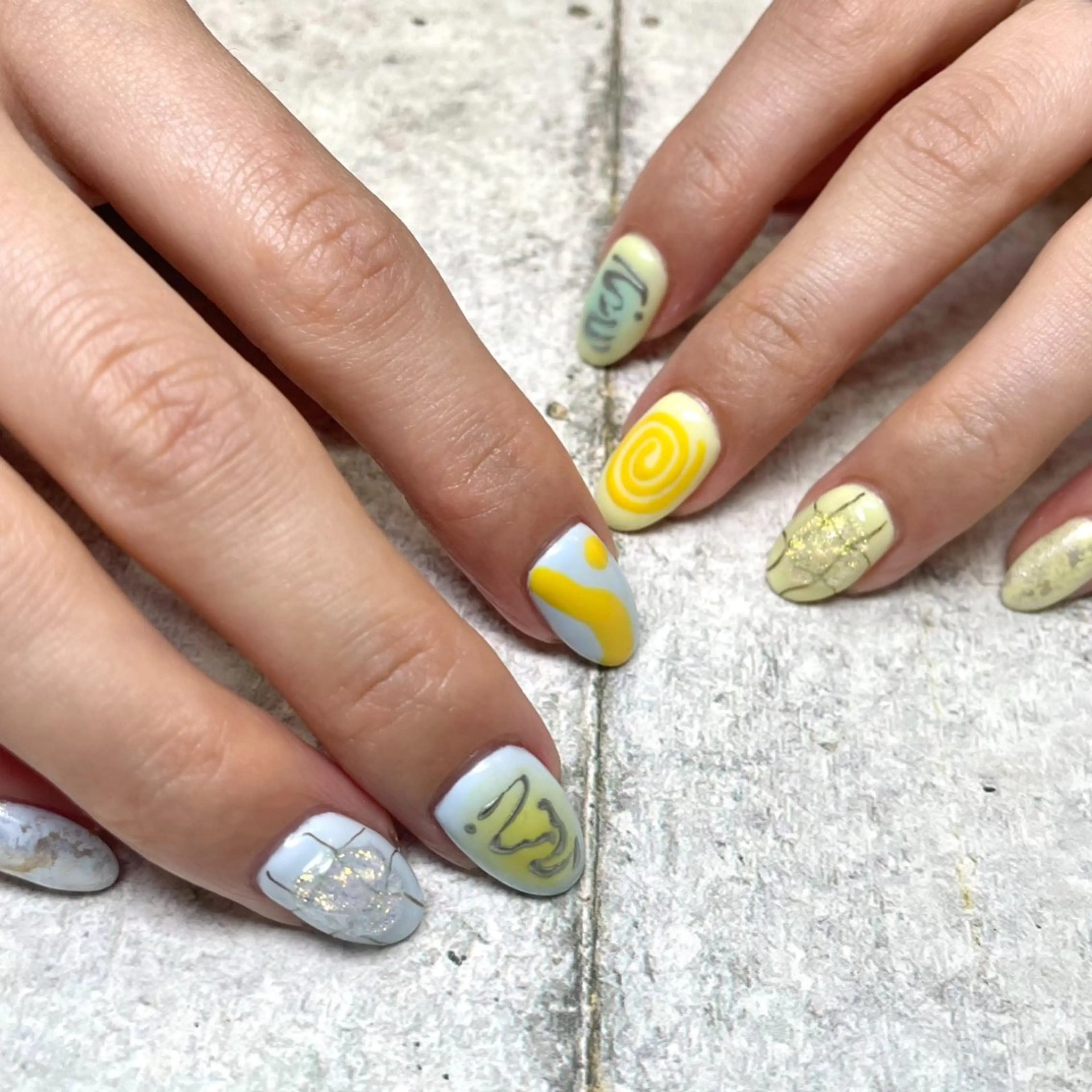 ネイル ハンドネイル Total Salon Vonita(トータルサロンヴォニータ)所属・Natsumi 𓂃𓈒𓏸𓍯のネイルデザイン