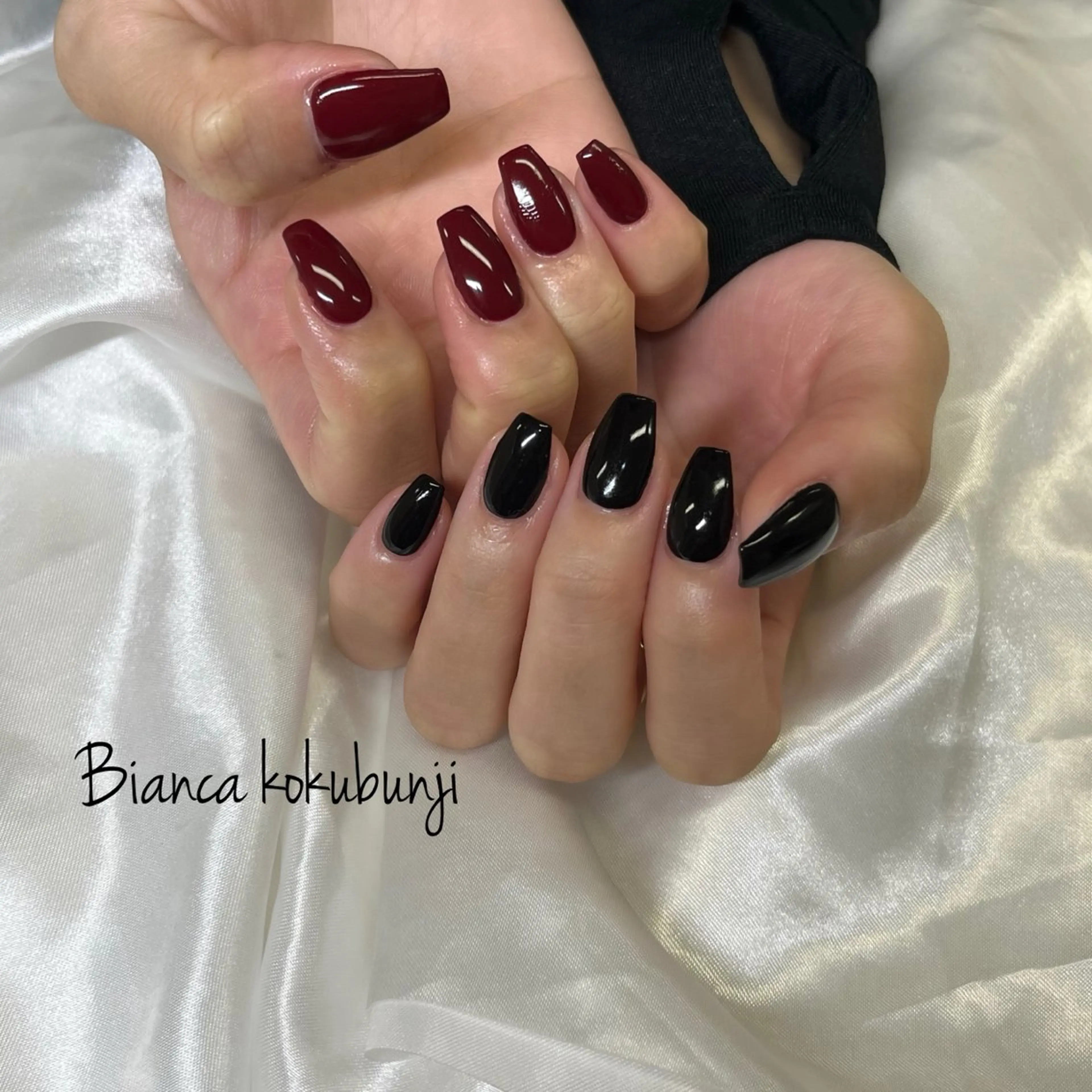 ネイル シンプルネイル ハンドネイル Bianca☁国分寺 🤍店長/黒木愛美のネイルデザイン