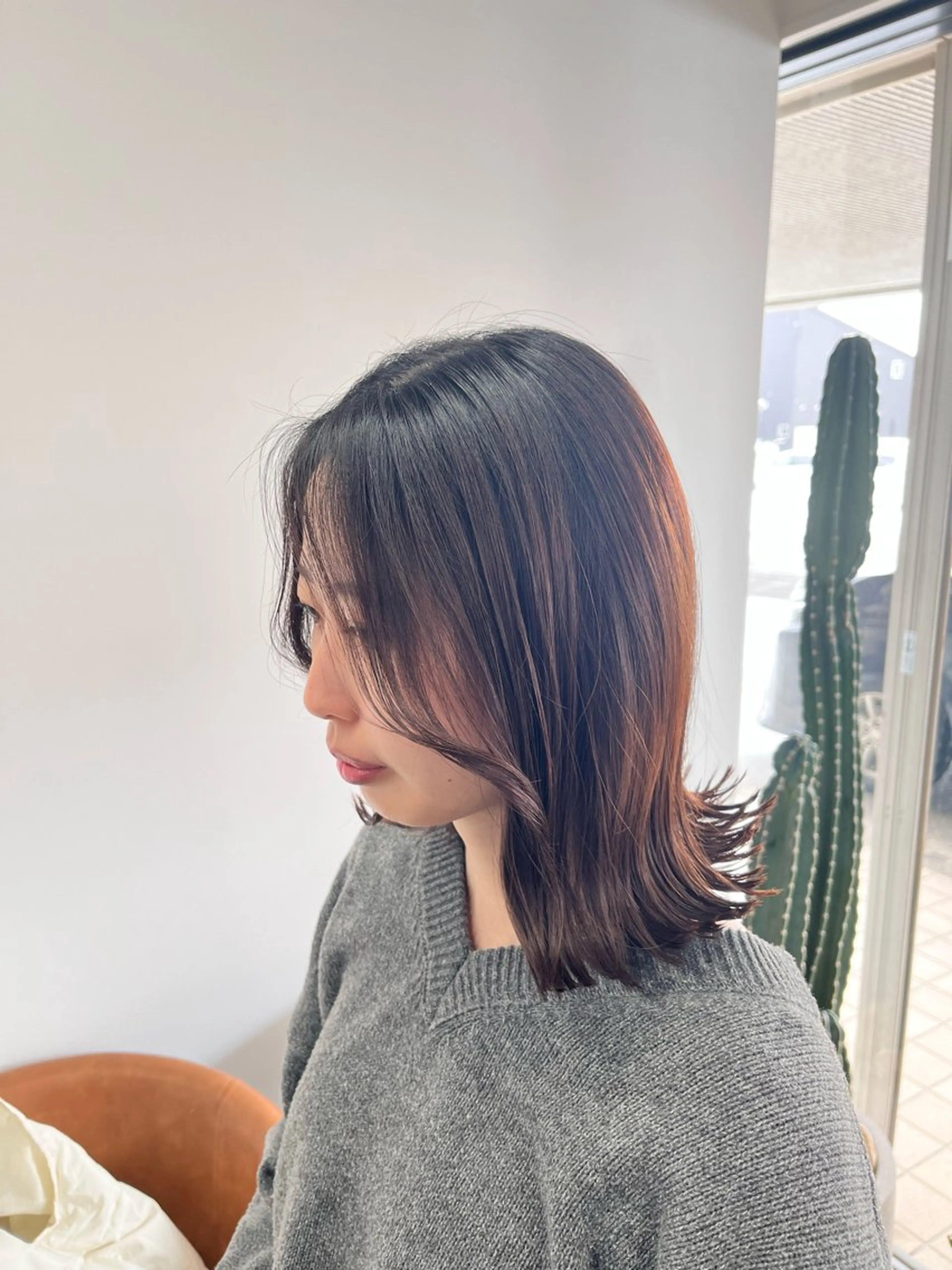 ミディアム カラー hair salon SILLO.のヘアスタイル
