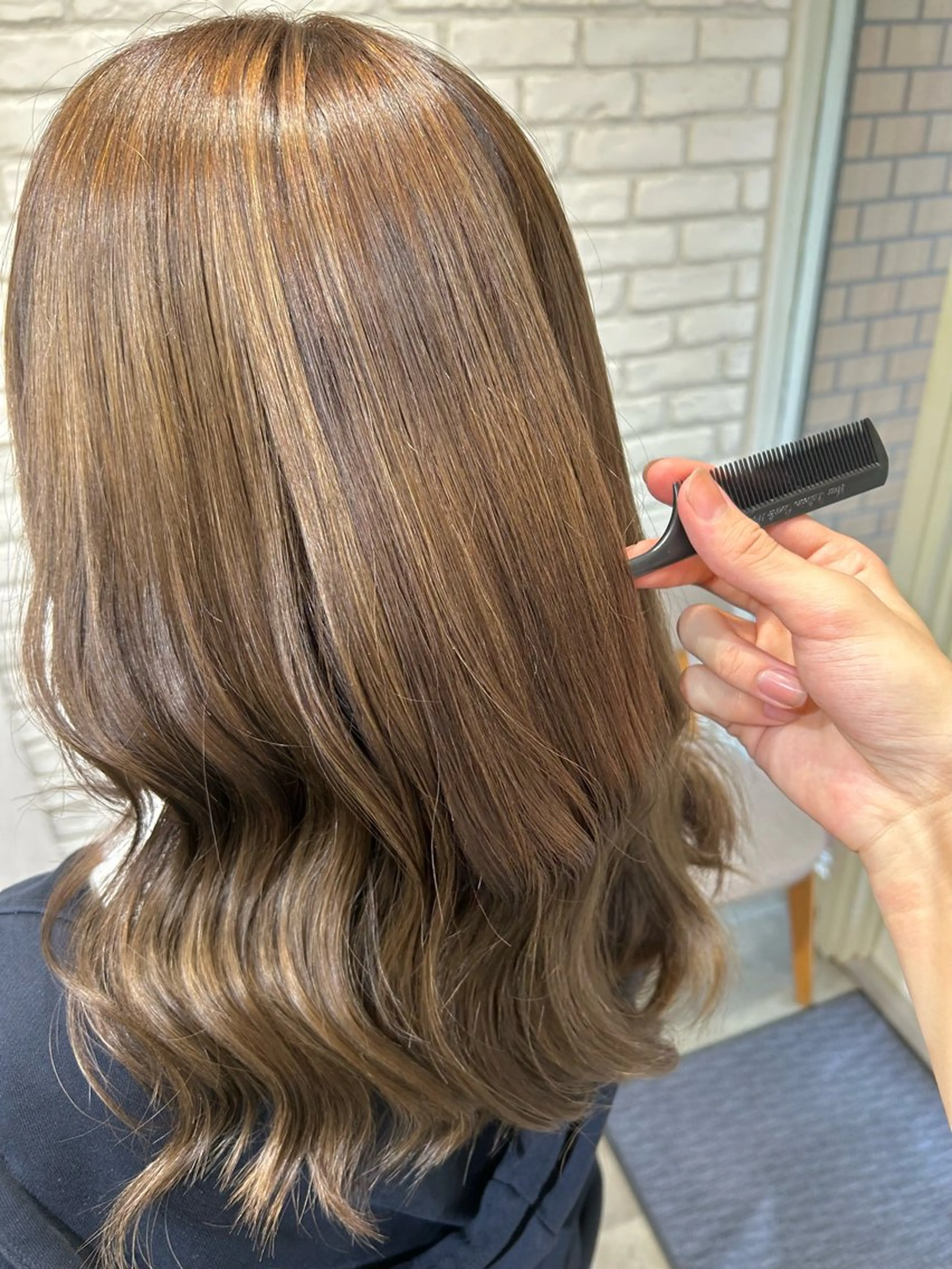 ロング カラー ヘアカラー トリートメント ︎☀️はるき︎︎☁️ 似合わせ/ハイトーンのヘアスタイル