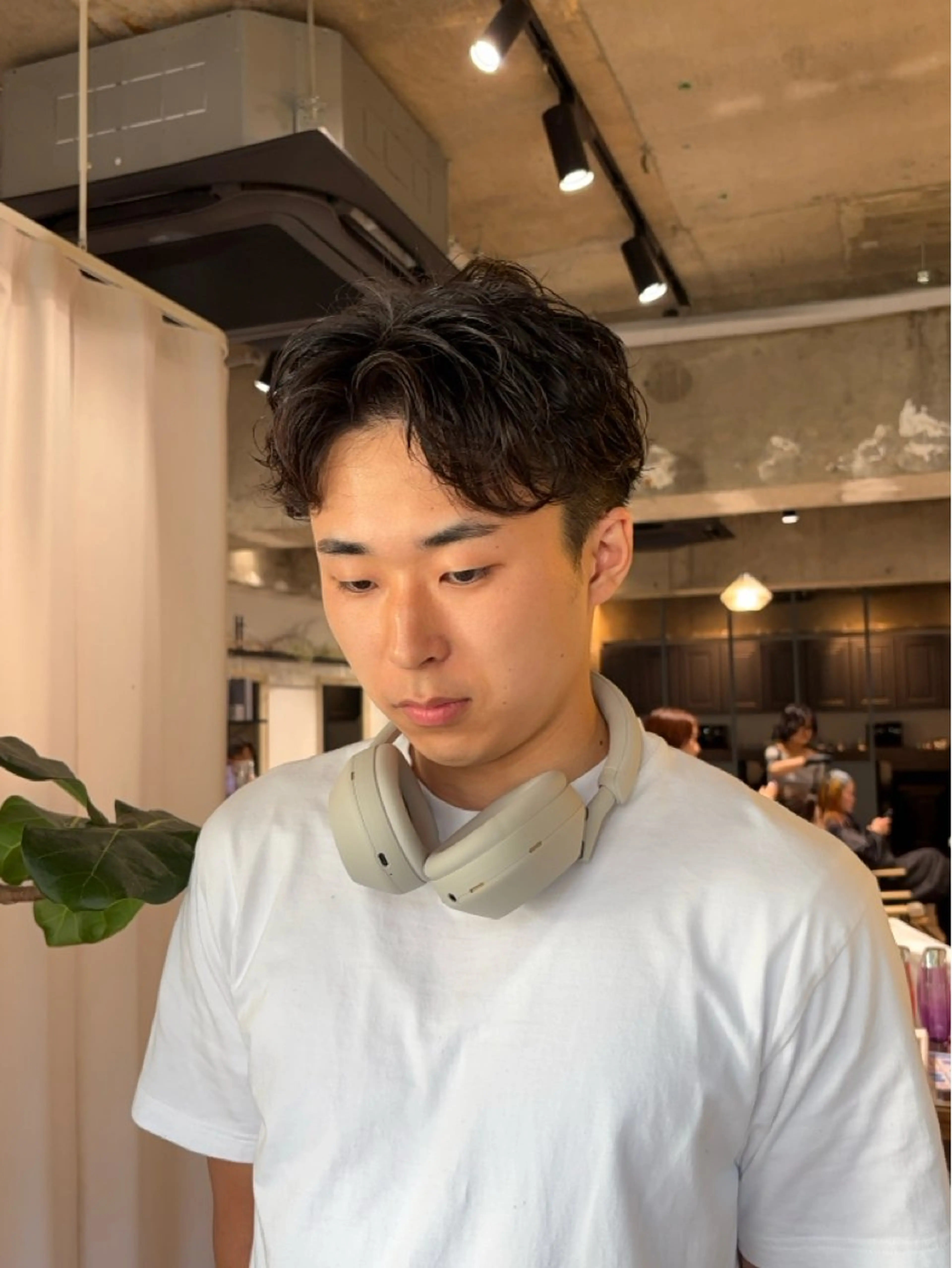 メンズ カット パーマ ZEST kalon RINAのマツエク・マツパデザイン