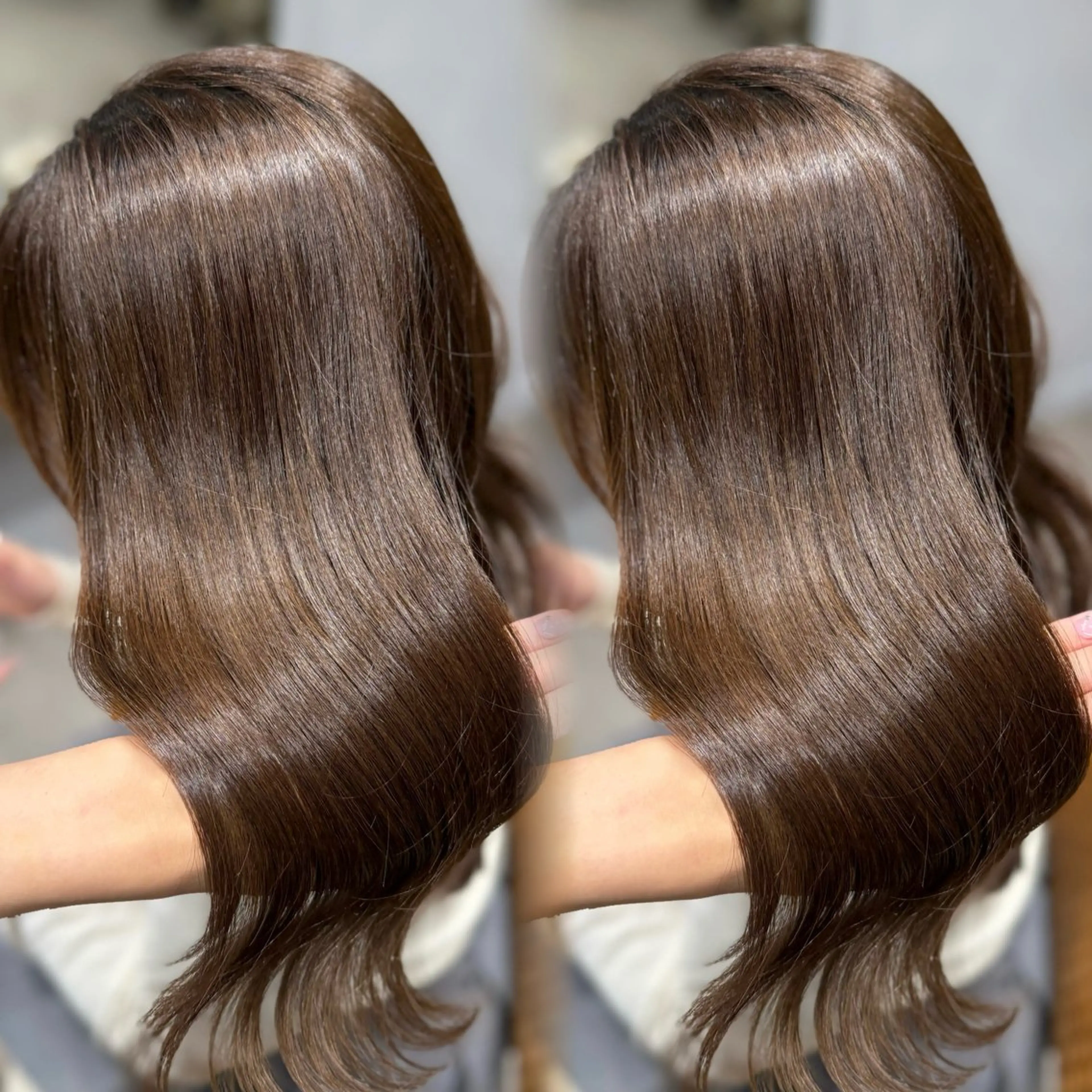 ロング カラー 大久保 凜香のヘアスタイル