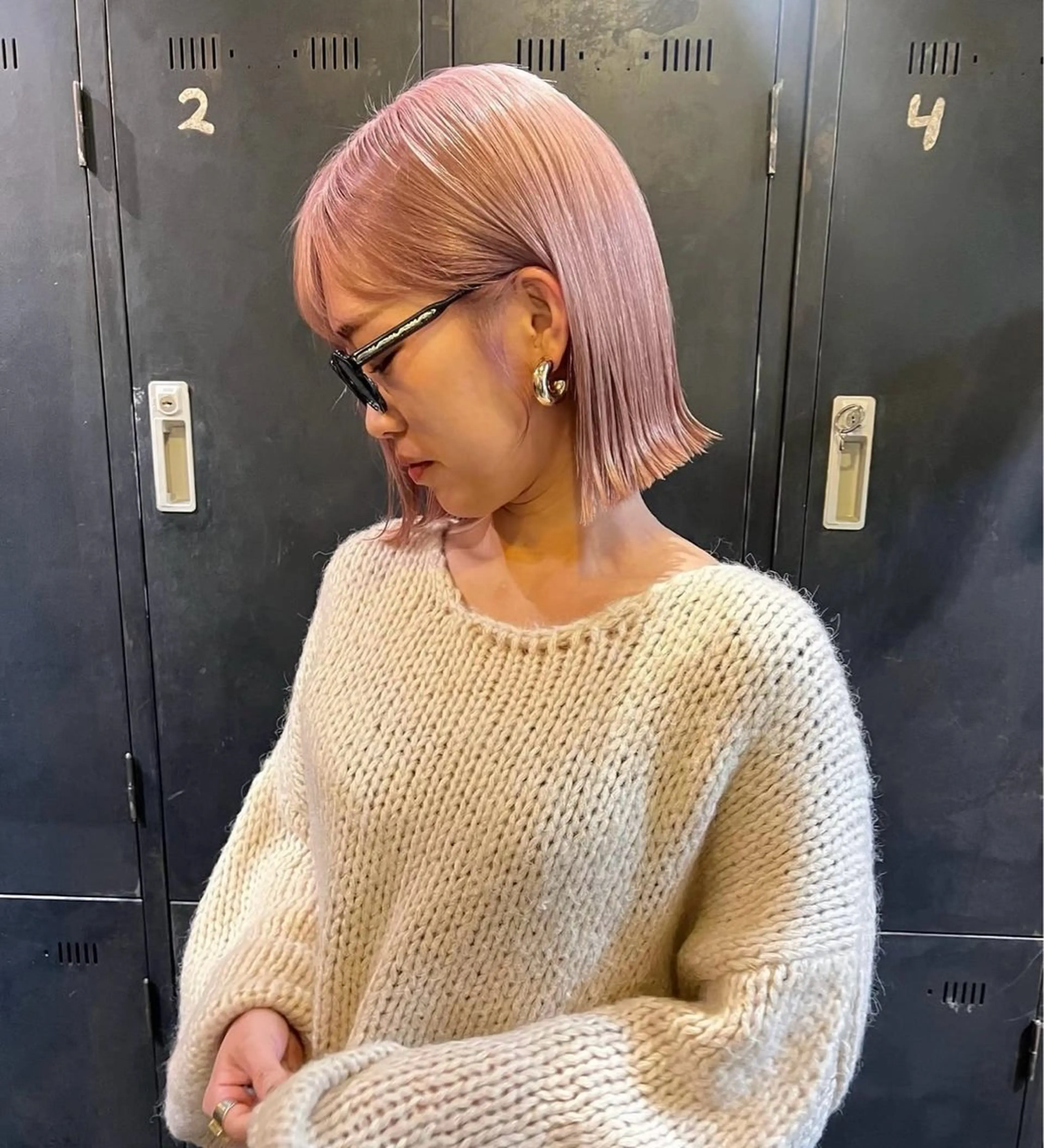 Wカラー️🩵(ブリーチ+ベースカラー)の写真