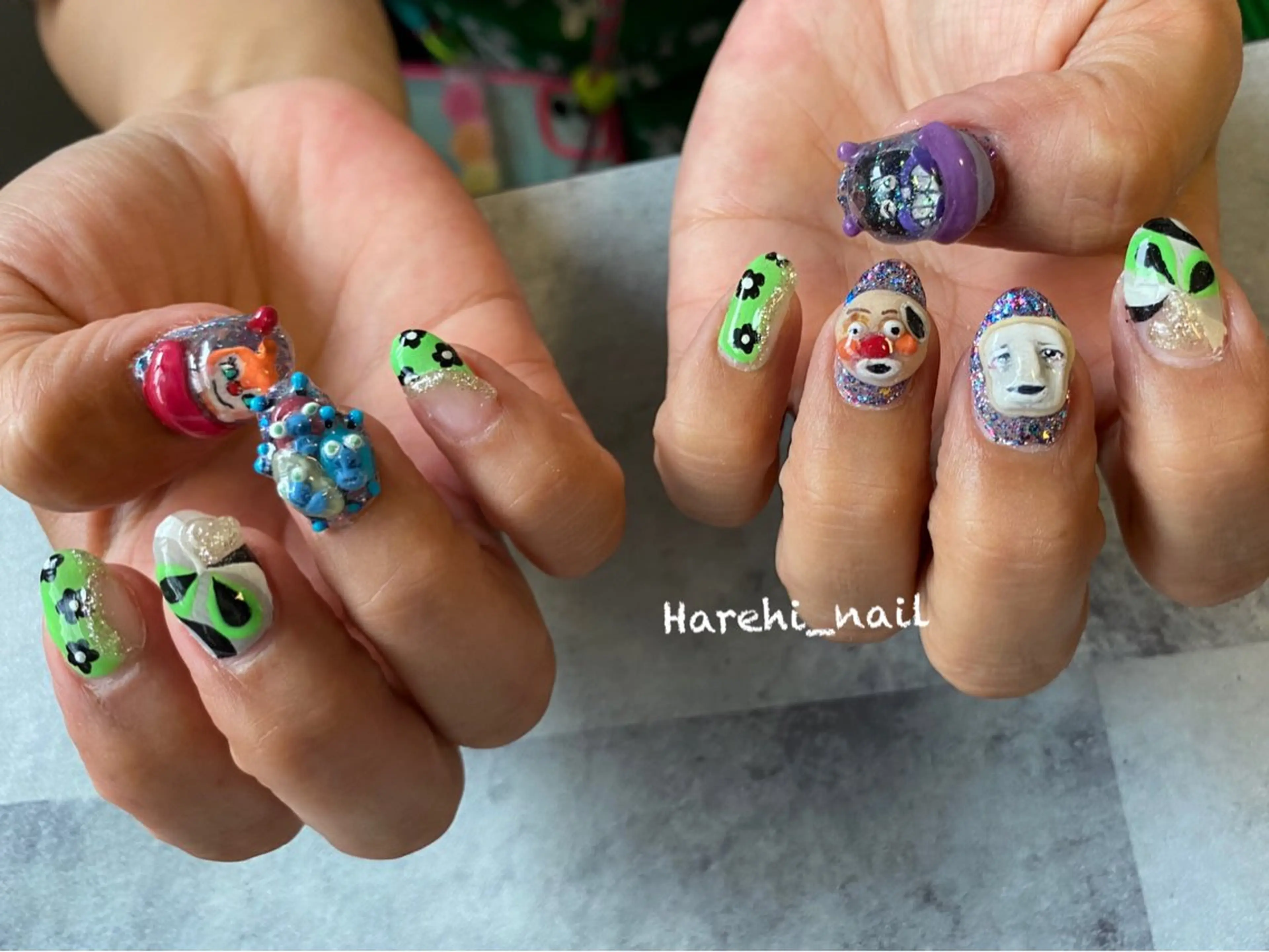 ネイル ハンドネイル Harehi_ nailのネイルデザイン